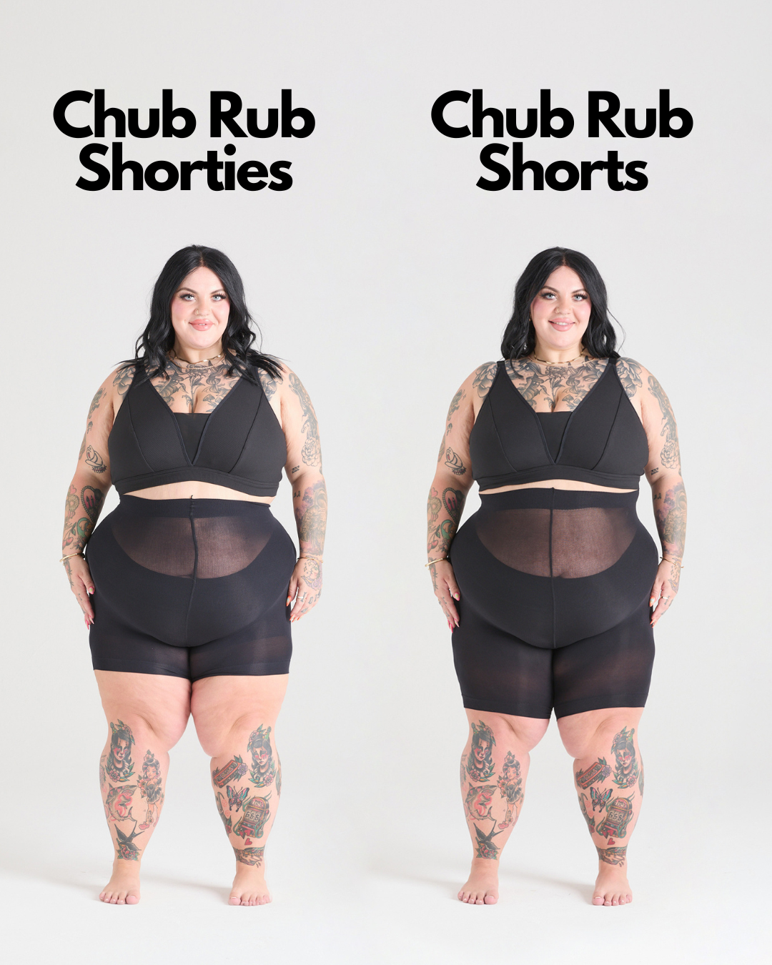 Stay Cool Chub Rub Shorts - Shorties - Negros