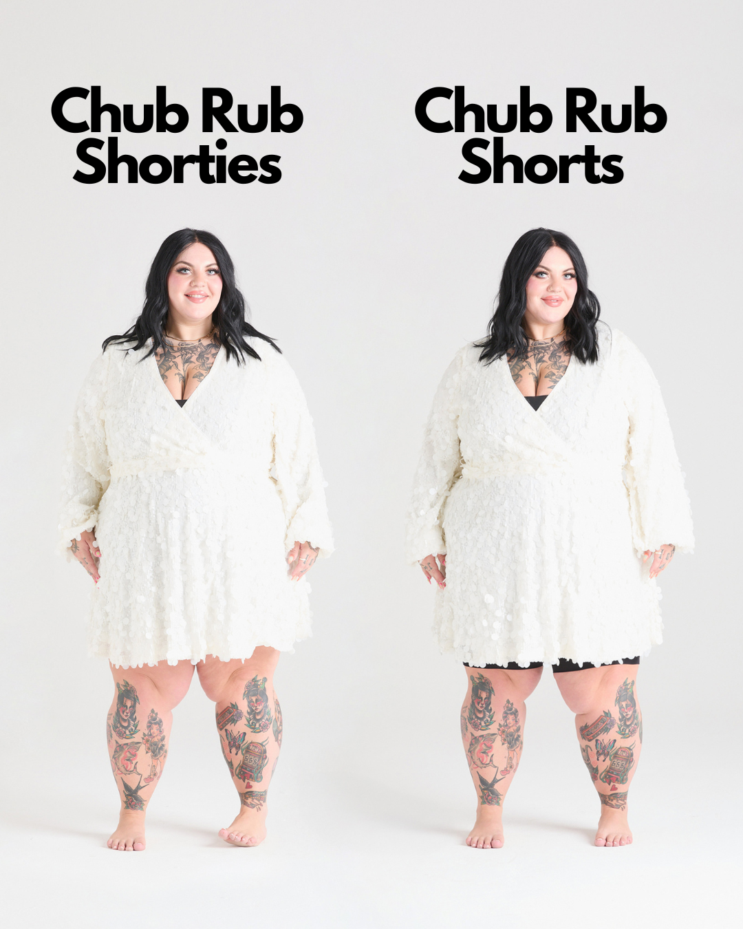 Stay Cool Chub Rub Shorts - Shorties - Negros
