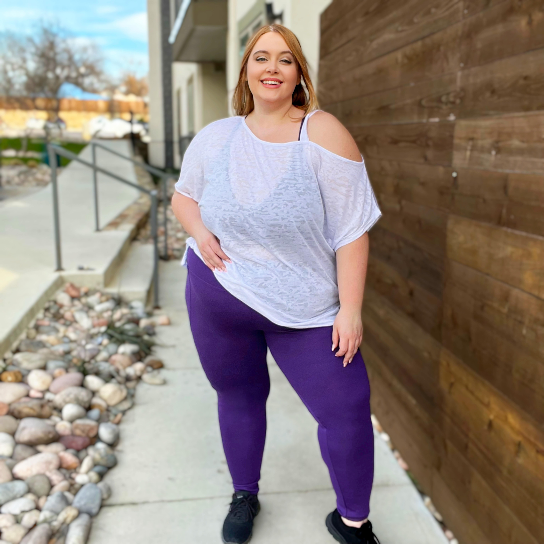 Camiseta Debbie con hombros descubiertos - Blanca