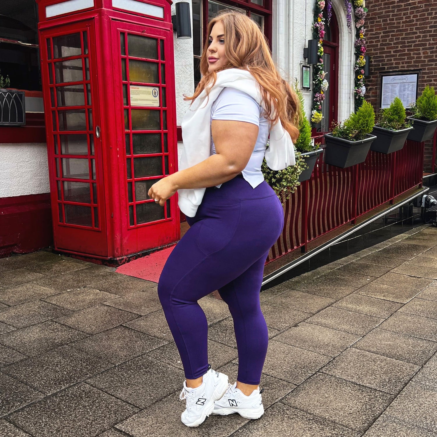 Mallas cortas antisentadillas - Sufragista Morado