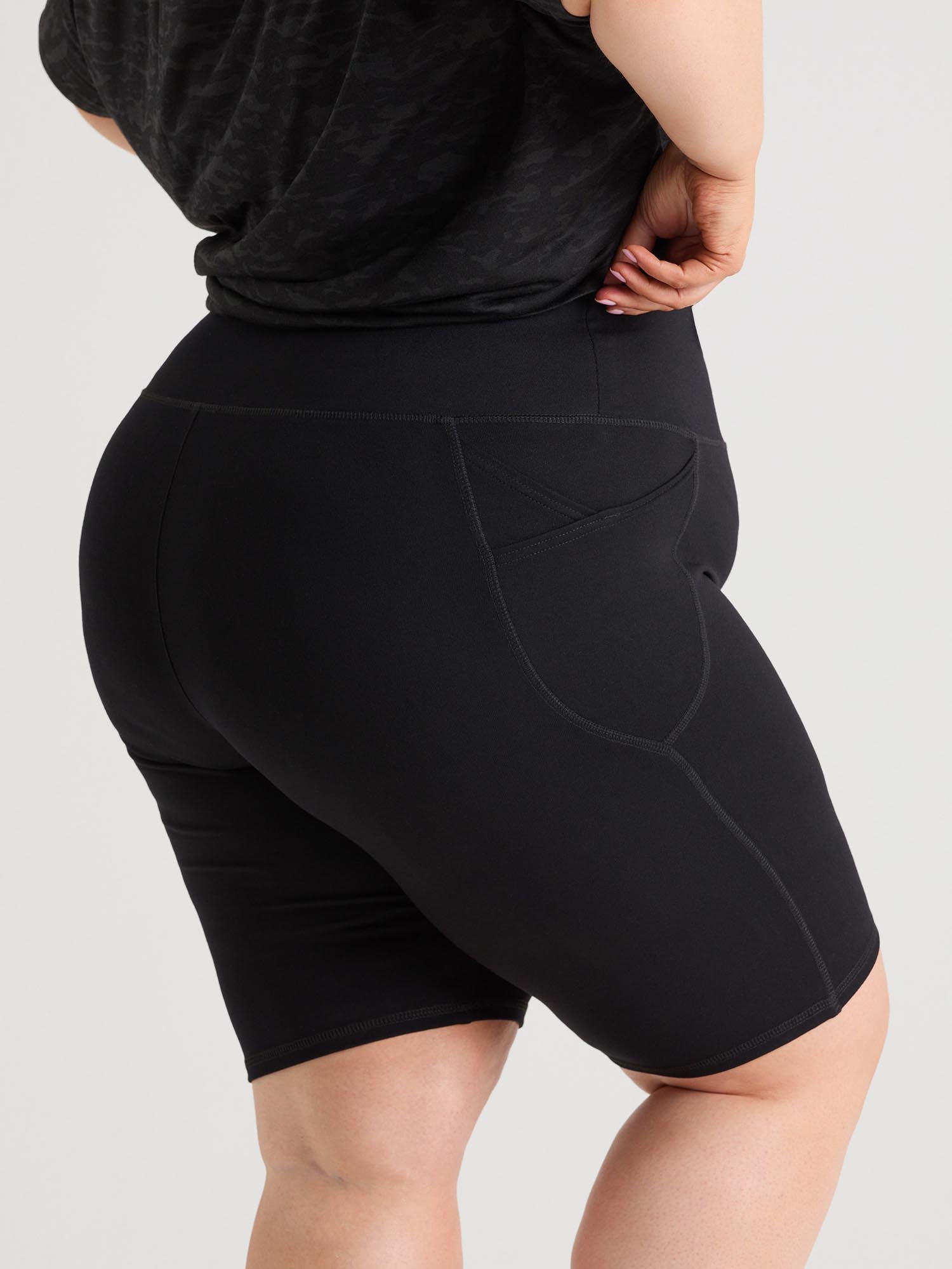 Pantalones cortos de motociclistas largos