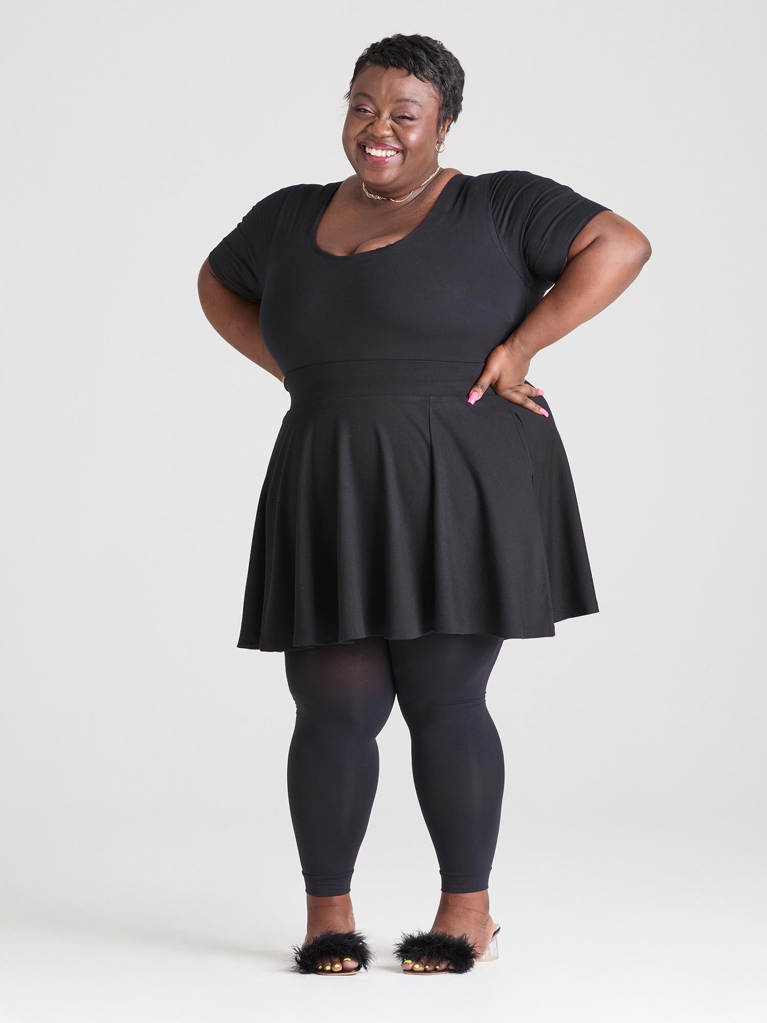 Medias sin pies - Negras