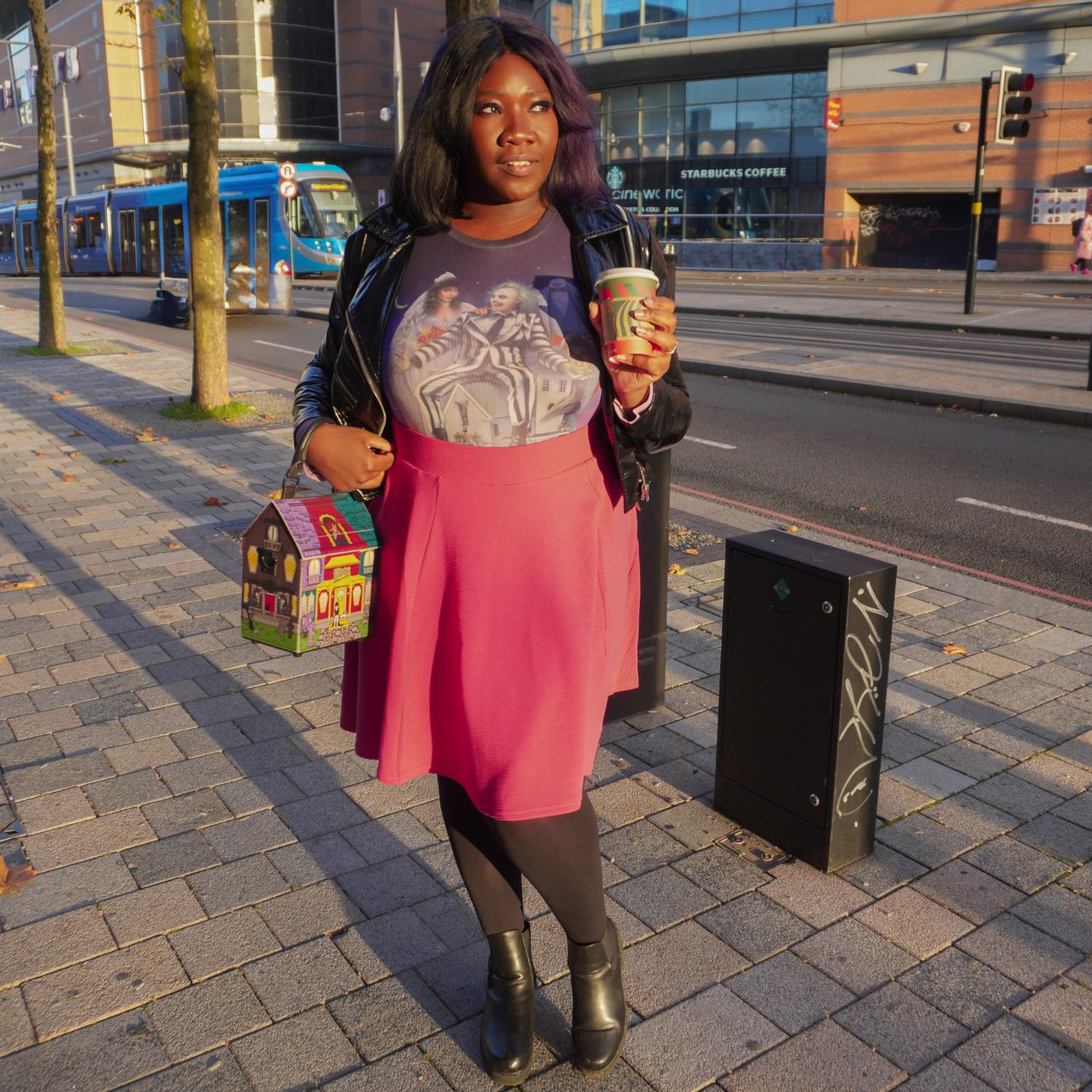 Falda otomana de destellos - Barbara