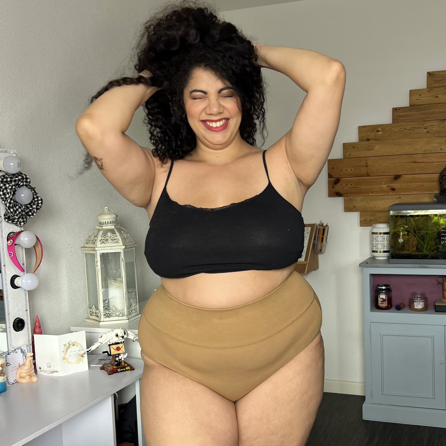 Braguitas de algodón orgánico - Caramelo