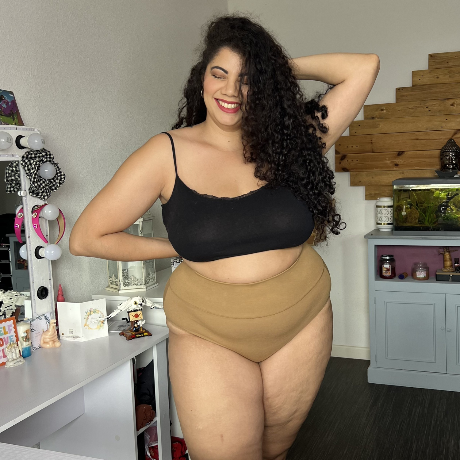 Braguitas de algodón orgánico - Caramelo