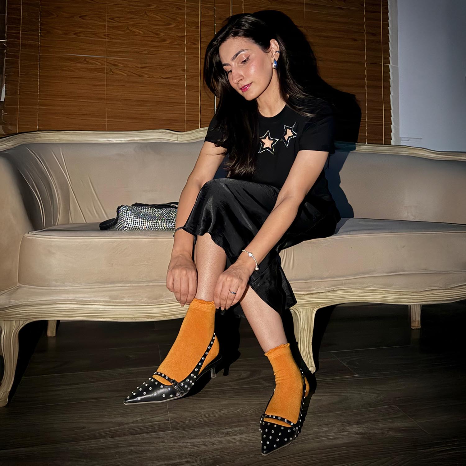 Calcetines tobilleros de bambú - Estrella de mar