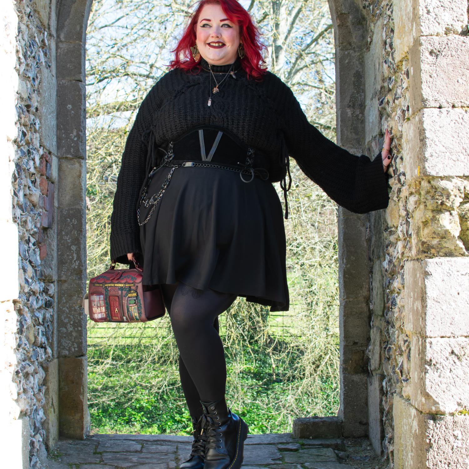 80 Denier Opaque Tights - Moon Phases