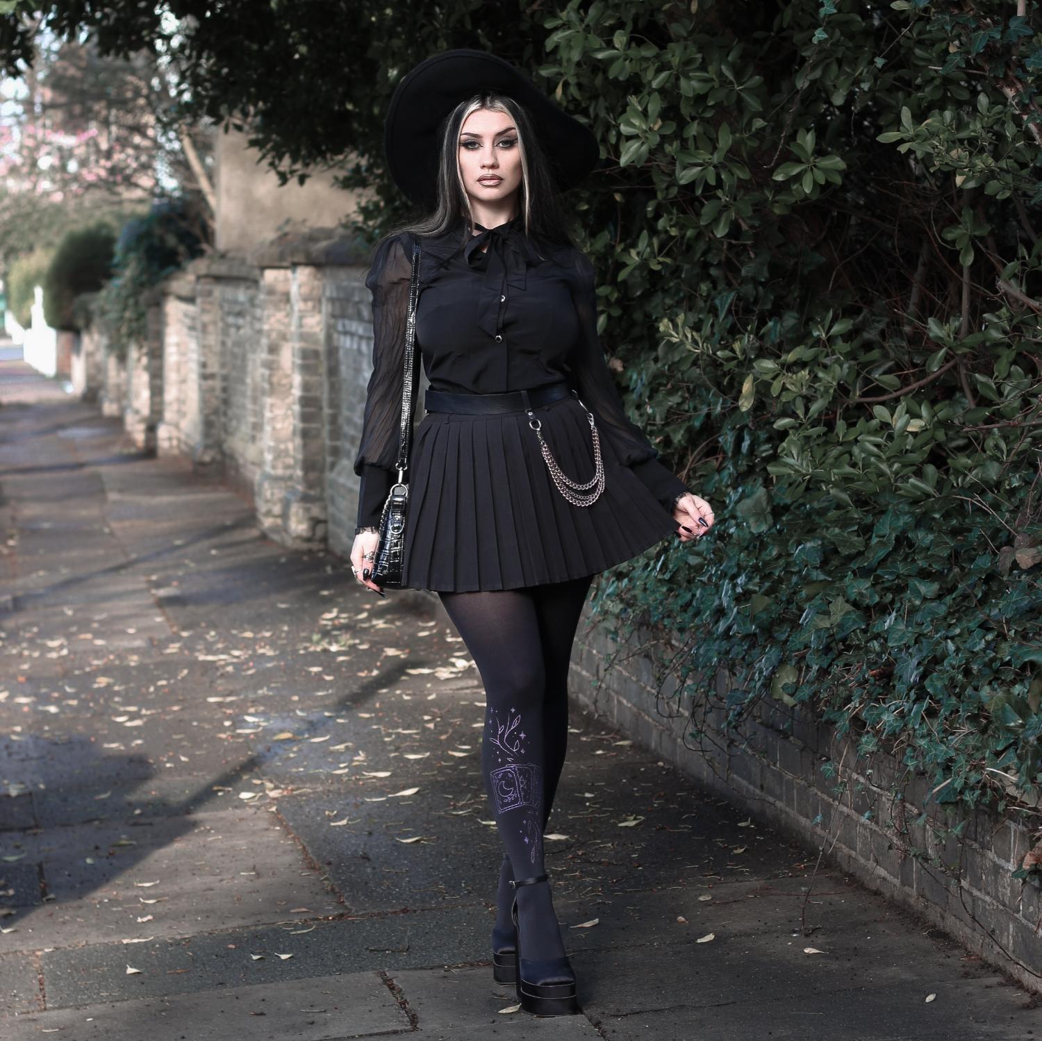 80 Denier Opaque Tights - Tarot