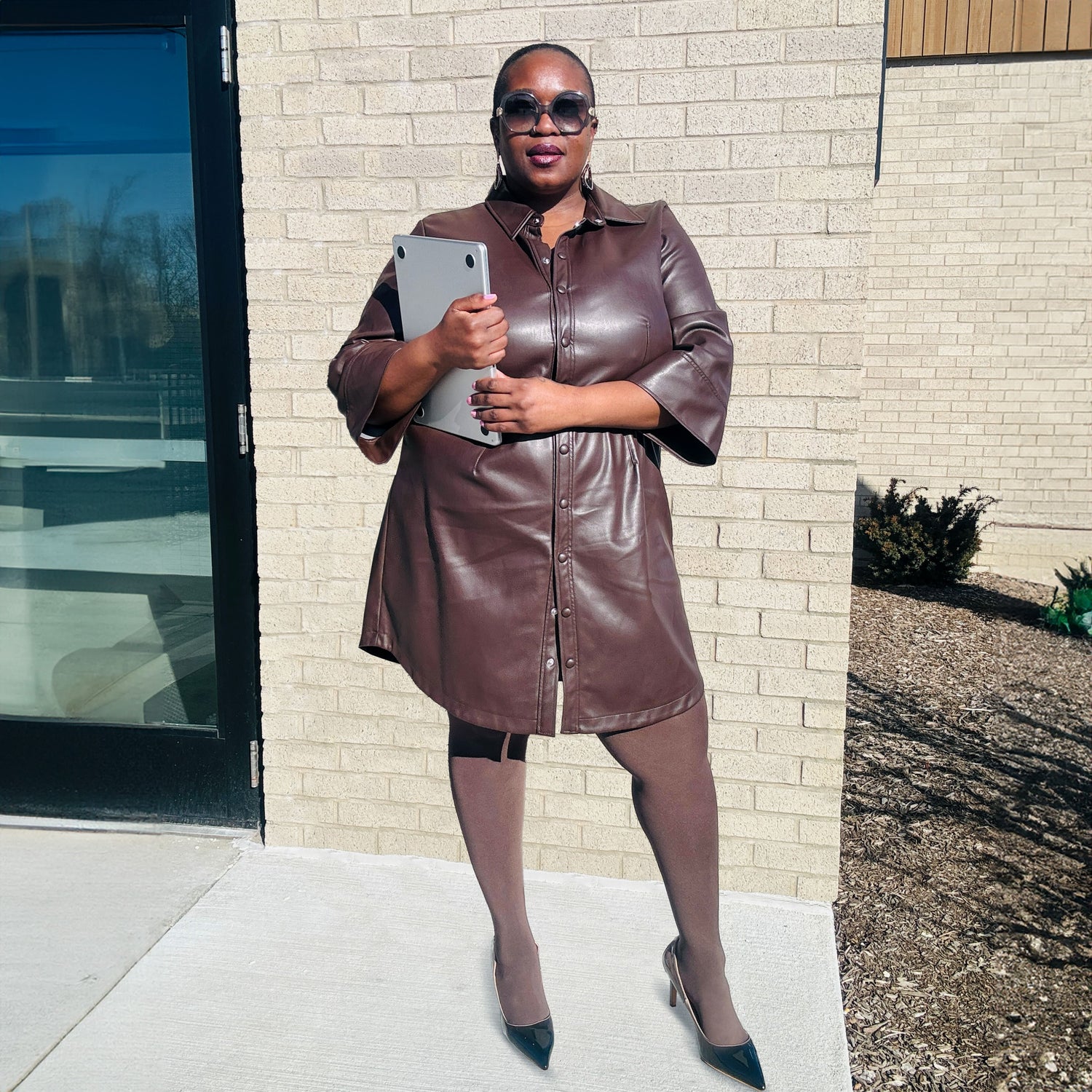 Mallas de compresión ligeras Huggy - Chocolate caliente