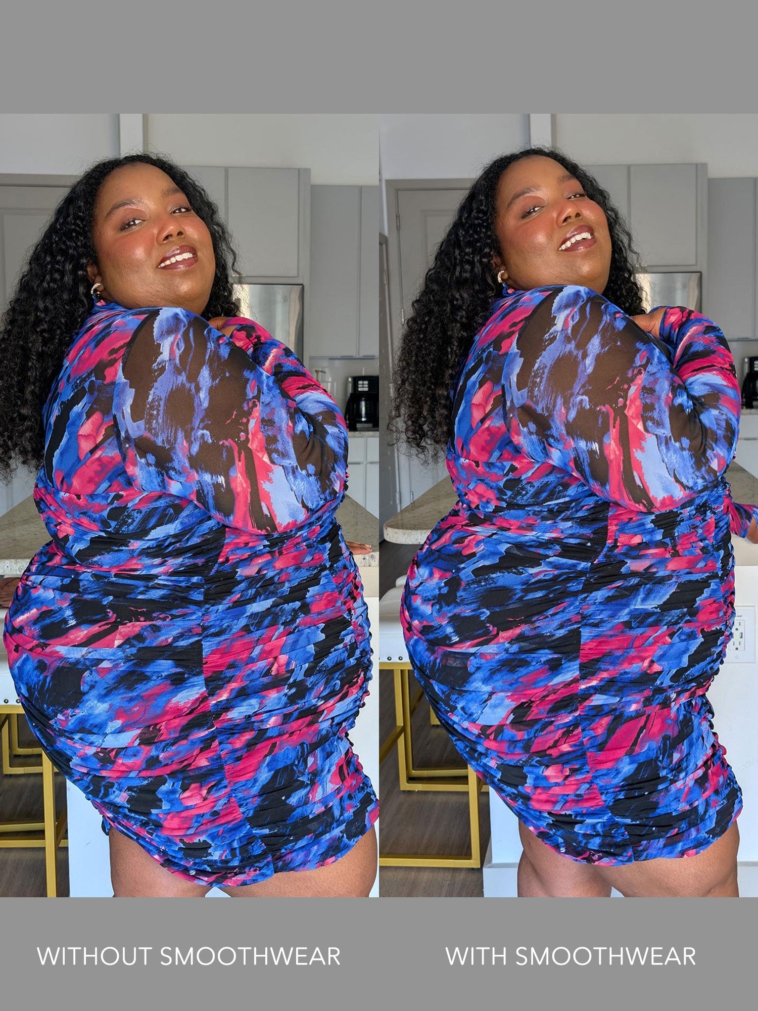 Bodysuit de busto de la busca de ropa suave - opulento