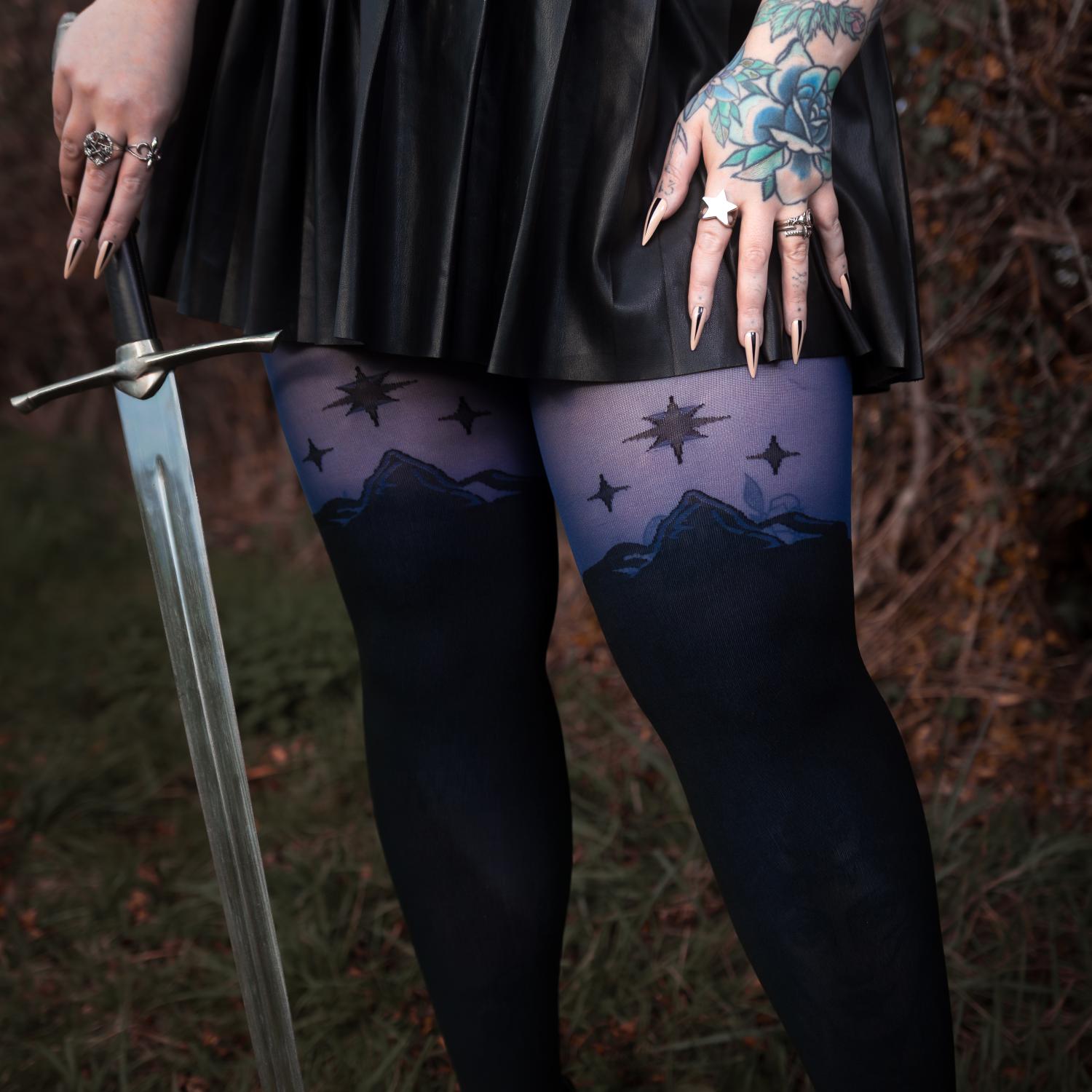 ACOTAR Tights - Bow Before No One