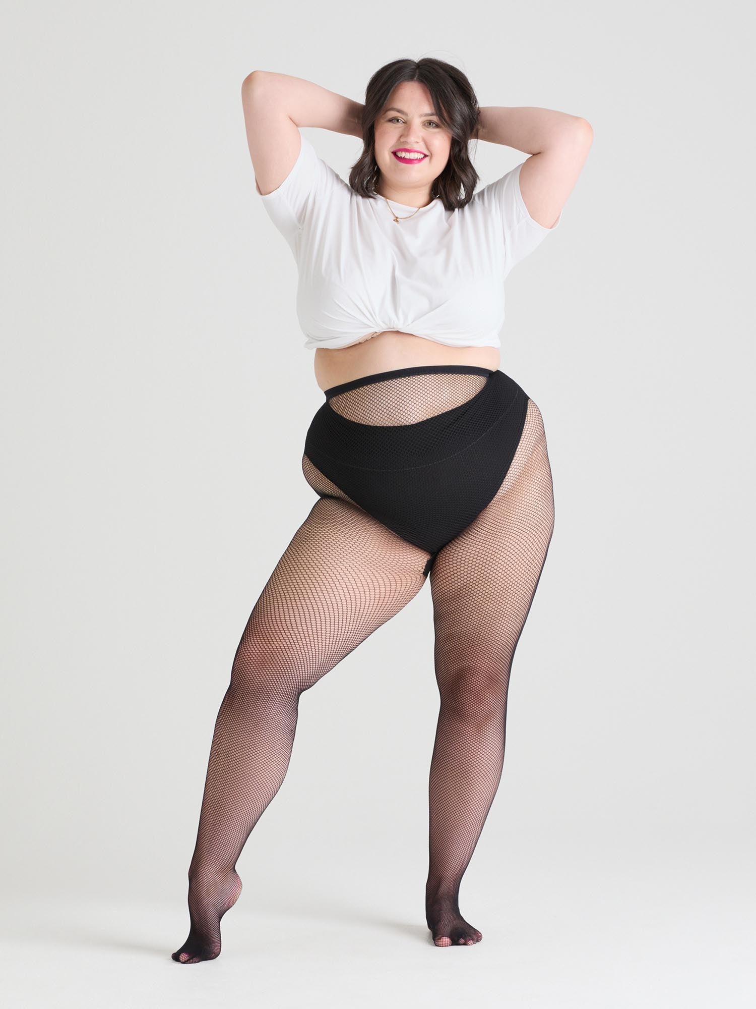 Fishies Fishnets - Negro