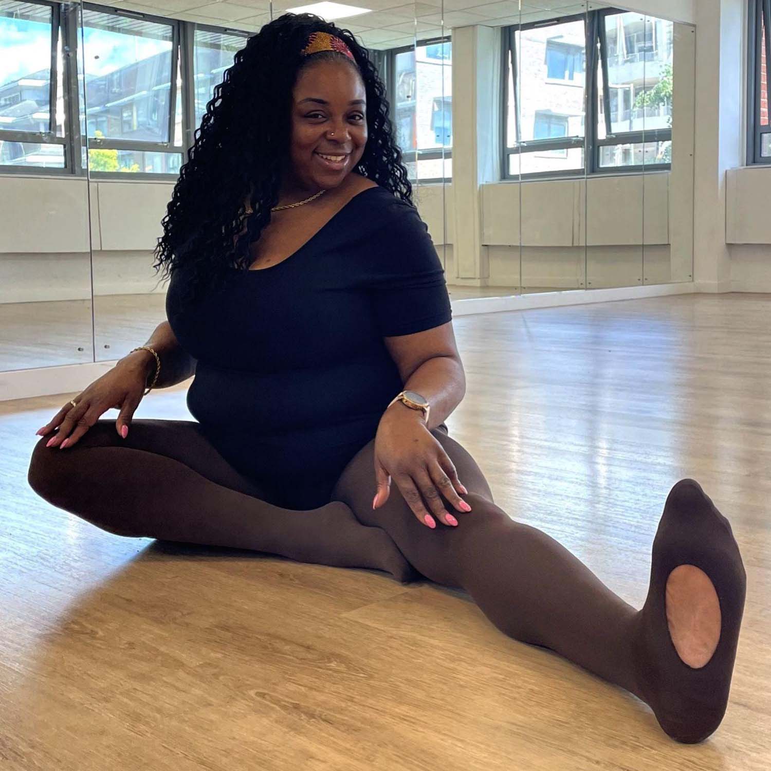 Mechas de baile convertibles - chocolate caliente