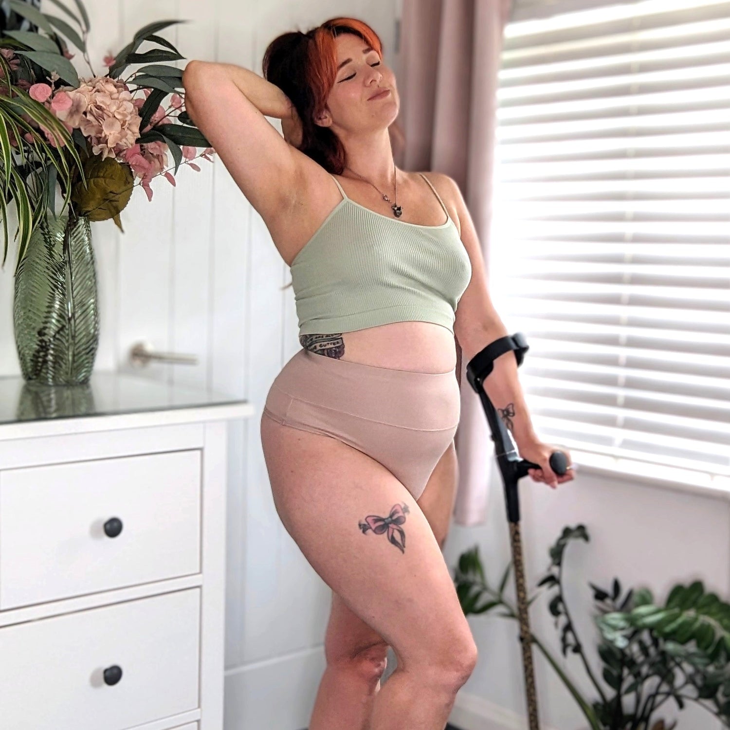 Braguitas altas de algodón orgánico - Milk Bottle