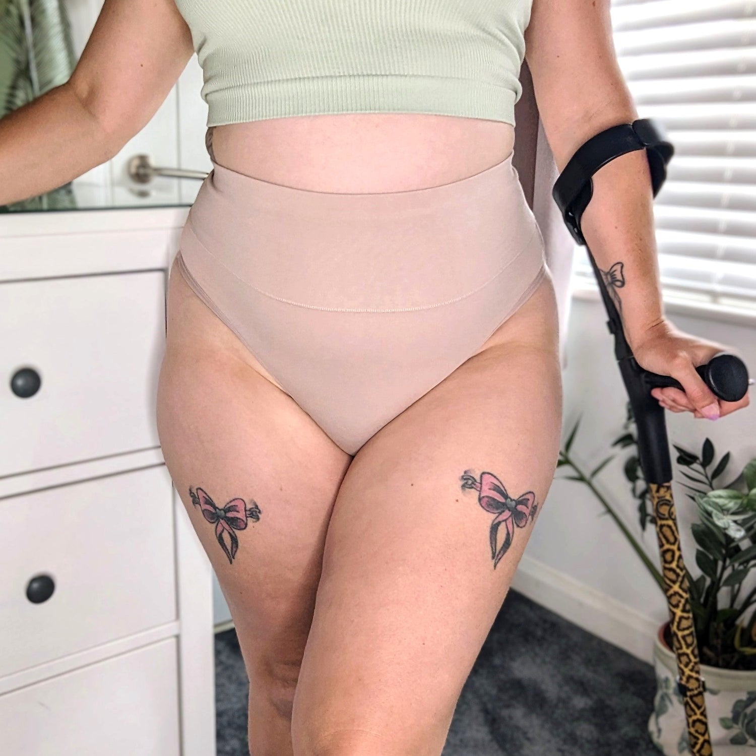 Braguitas altas de algodón orgánico - Milk Bottle