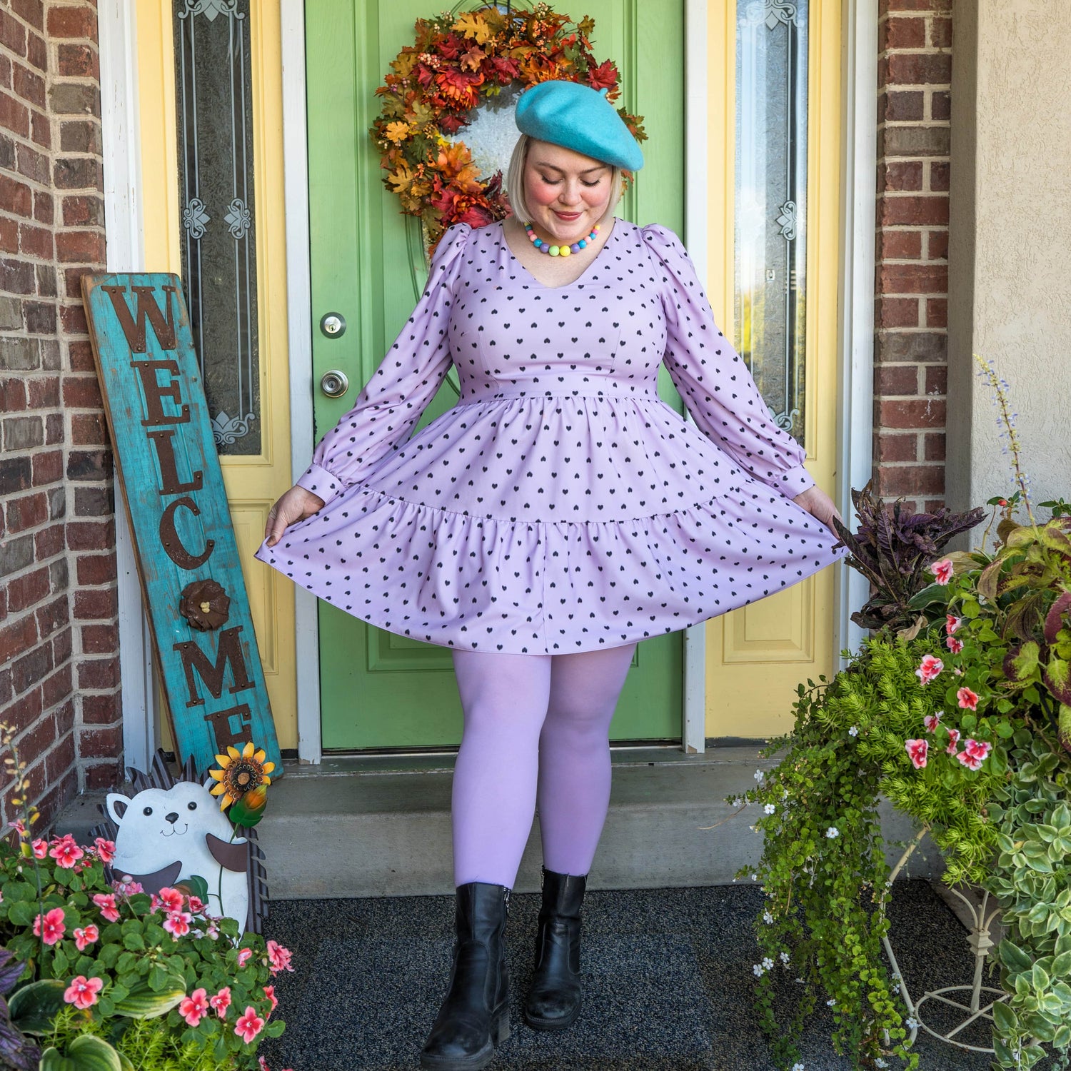 120 Denier Tights - Wisteria