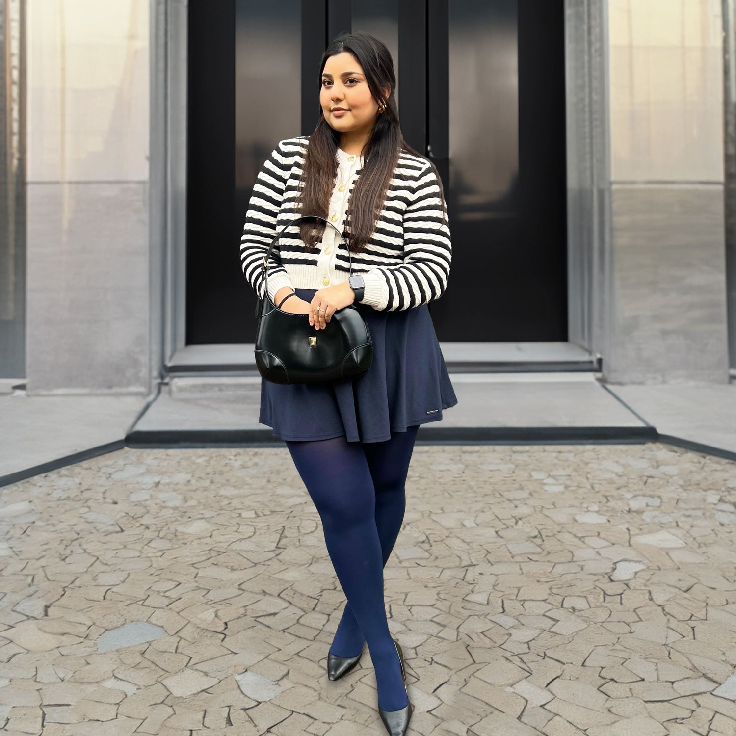 Mallas de compresión ligeras Huggy - Azul marino