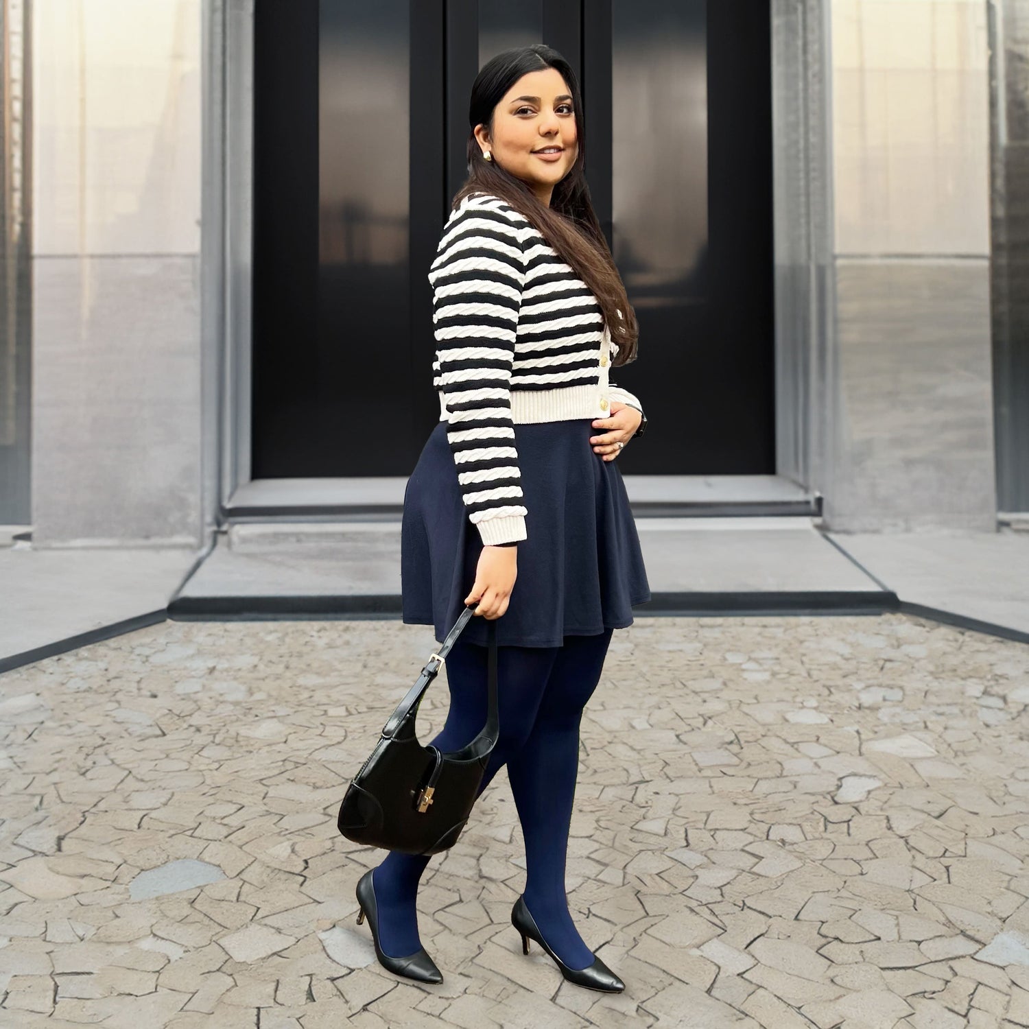 Mallas de compresión ligeras Huggy - Azul marino