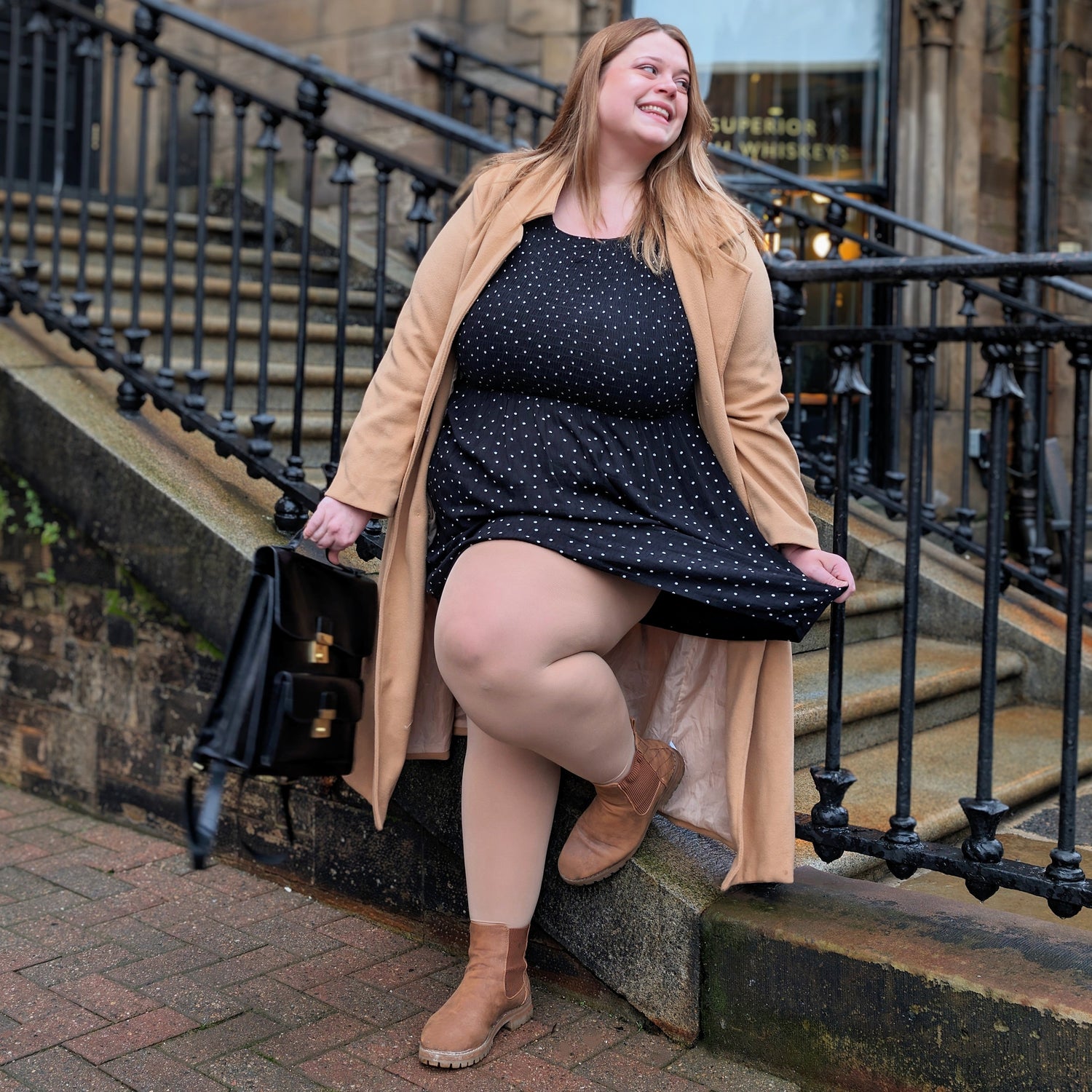 Mallas de compresión ligeras Huggy - Builders Tea