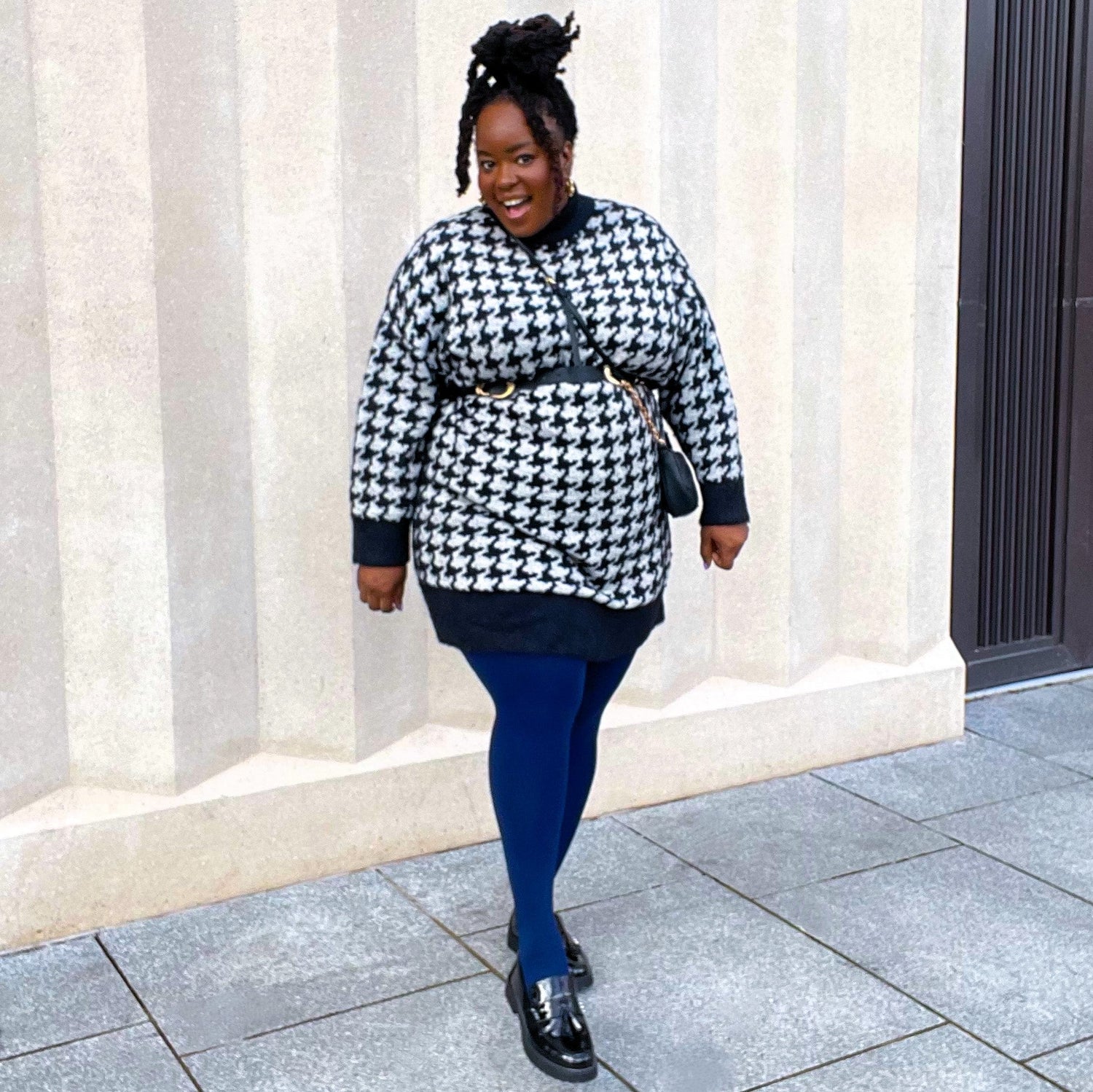 Mallas de compresión ligeras Huggy - Azul marino