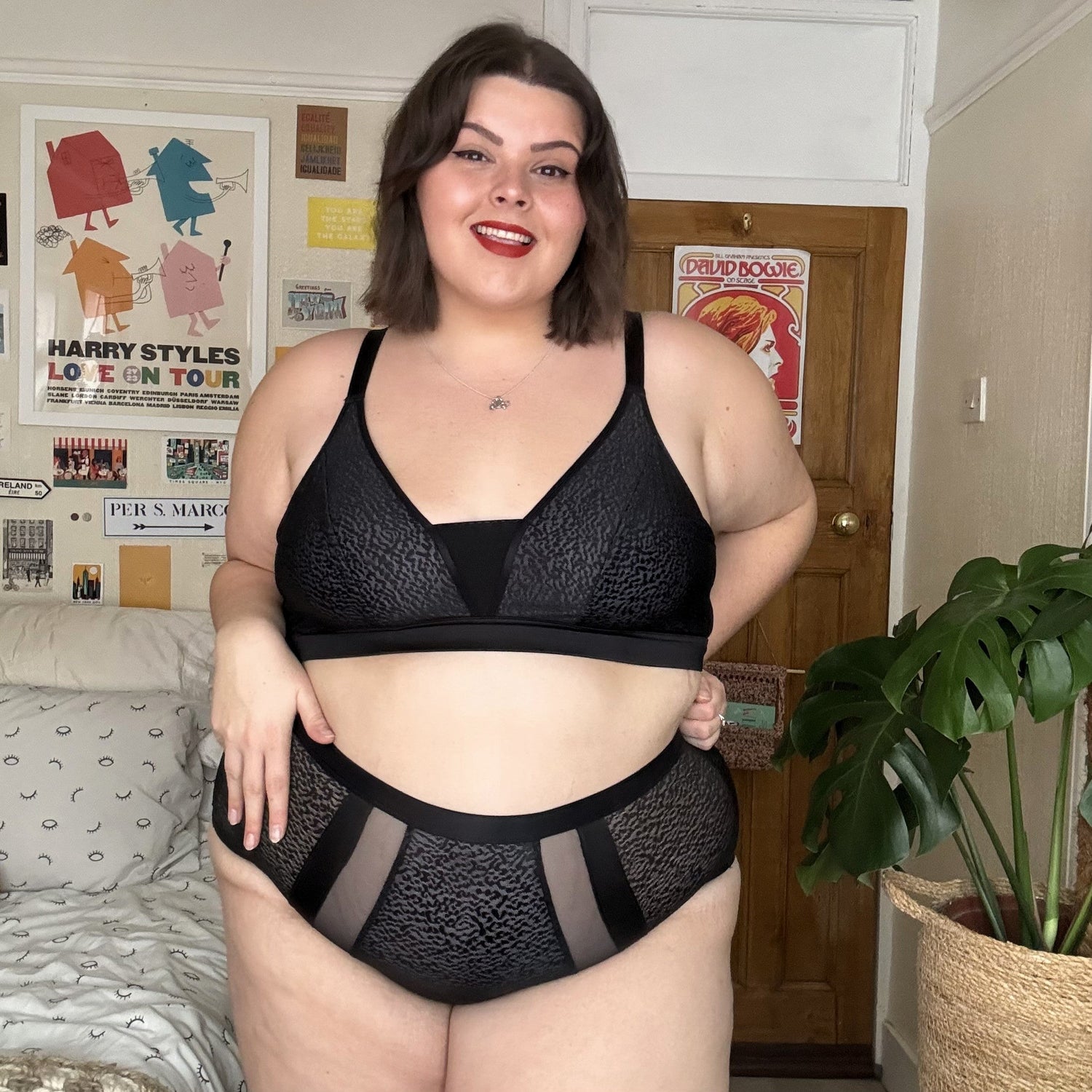 Braguitas de algodón orgánico - Leopardo