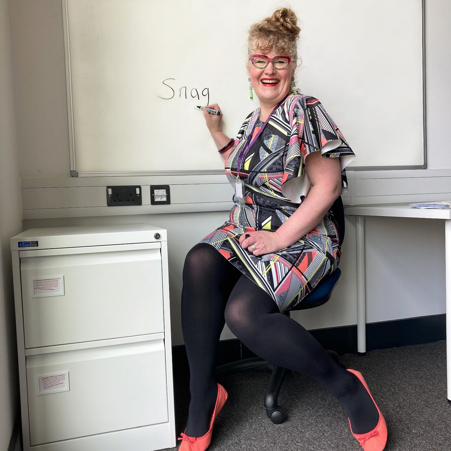 Mallas de compresión ligeras Huggy - Negras