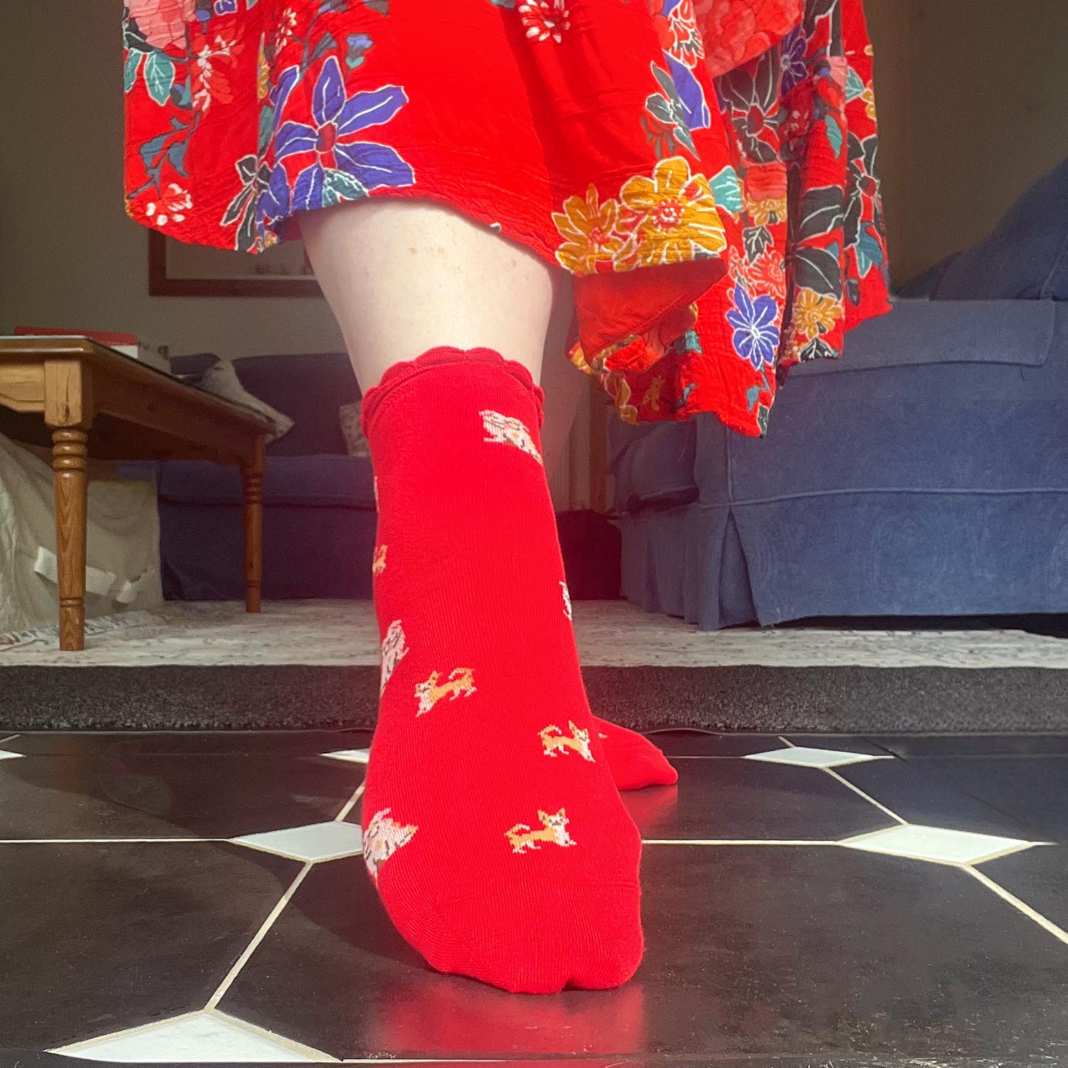 Ultimate Bamboo Ankle Socks - Woof