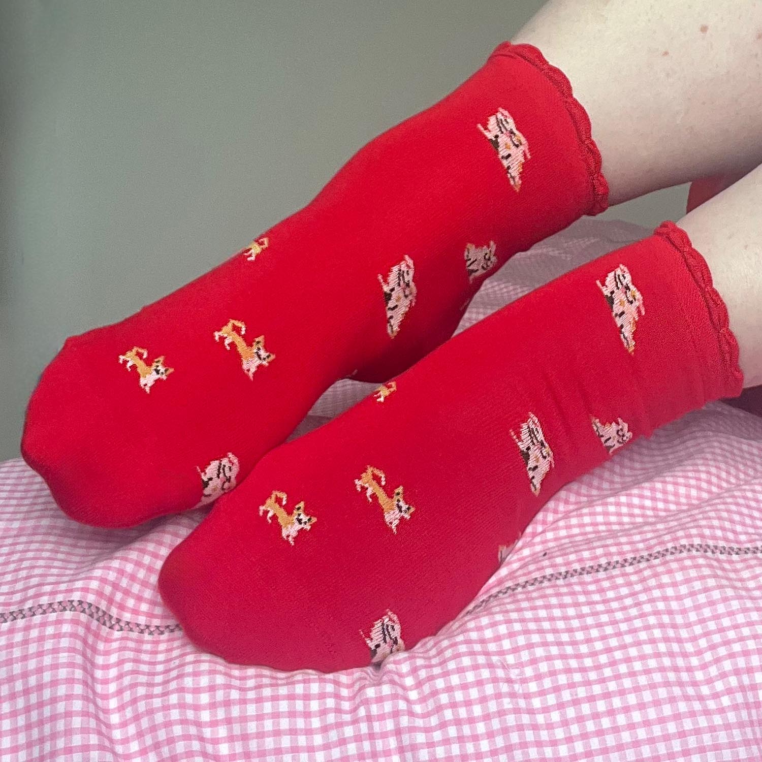 Calcetines tobilleros de bambú - Guau