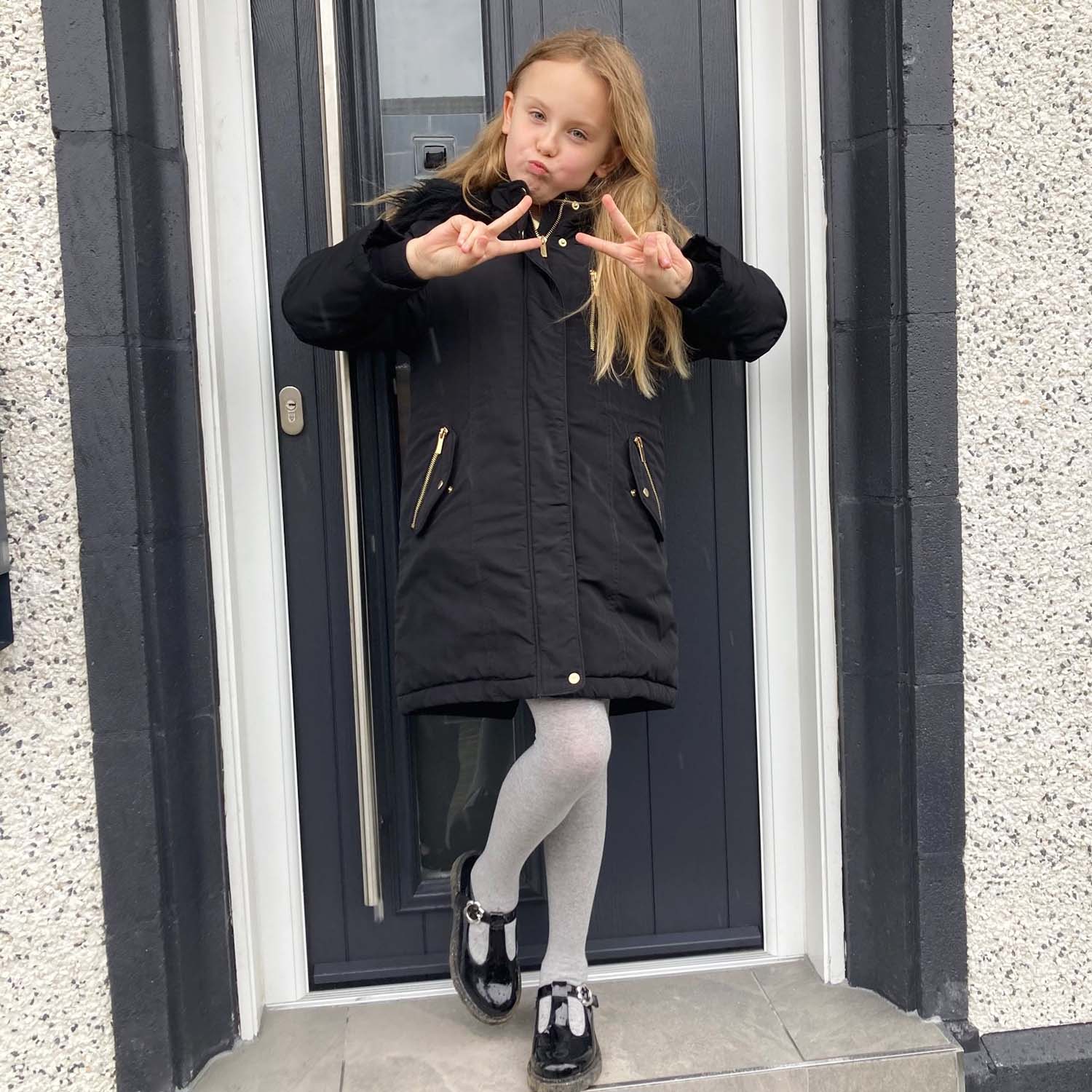 Merros de algodón para niños - Marl Gray