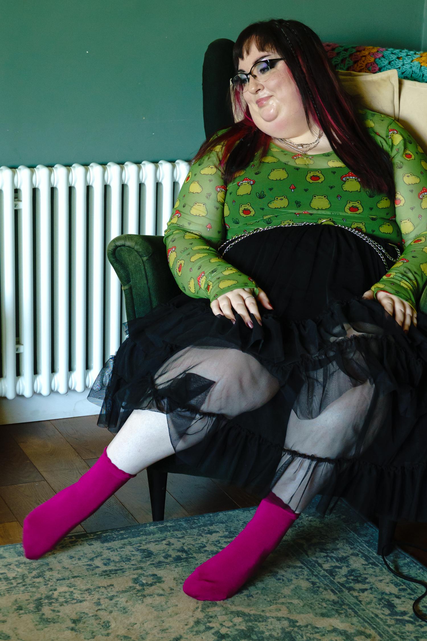 Ultimate Bamboo Ankle Socks - Hibiscus