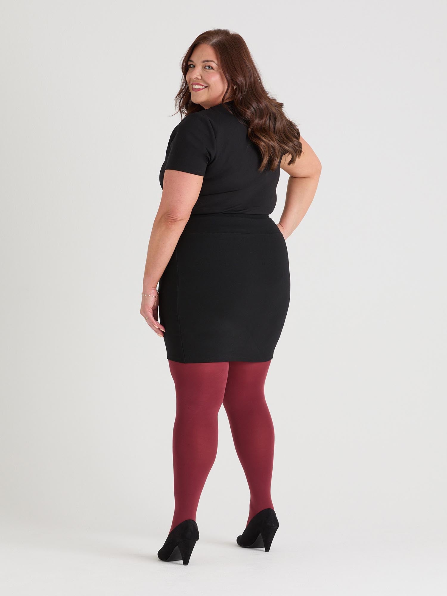 Falda de mini lápiz - Negro (V2)