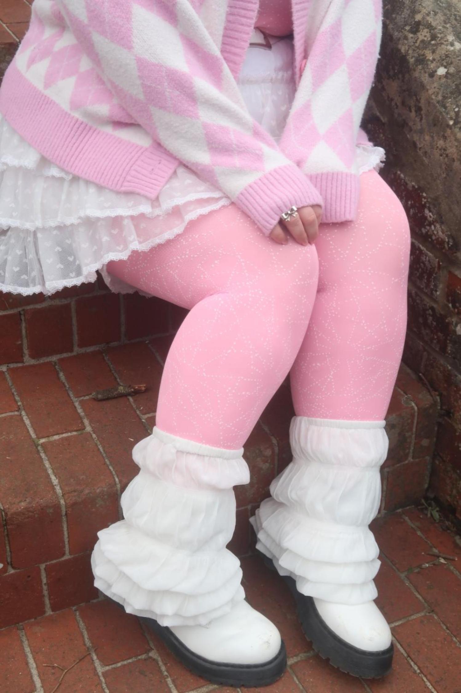 80 Denier Opaque Tights - Star Map