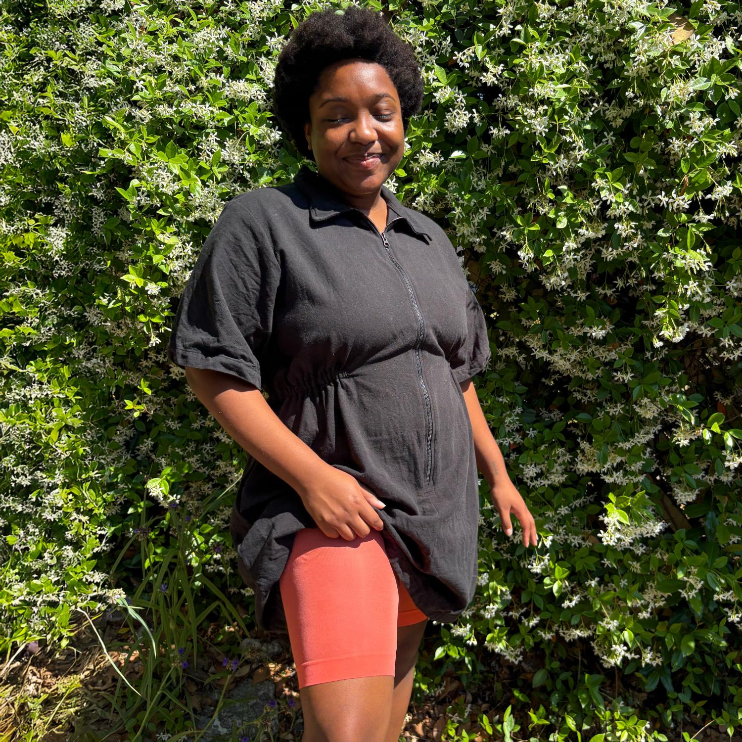 Stay Cool Chub Rub Shorts - Hot Coral