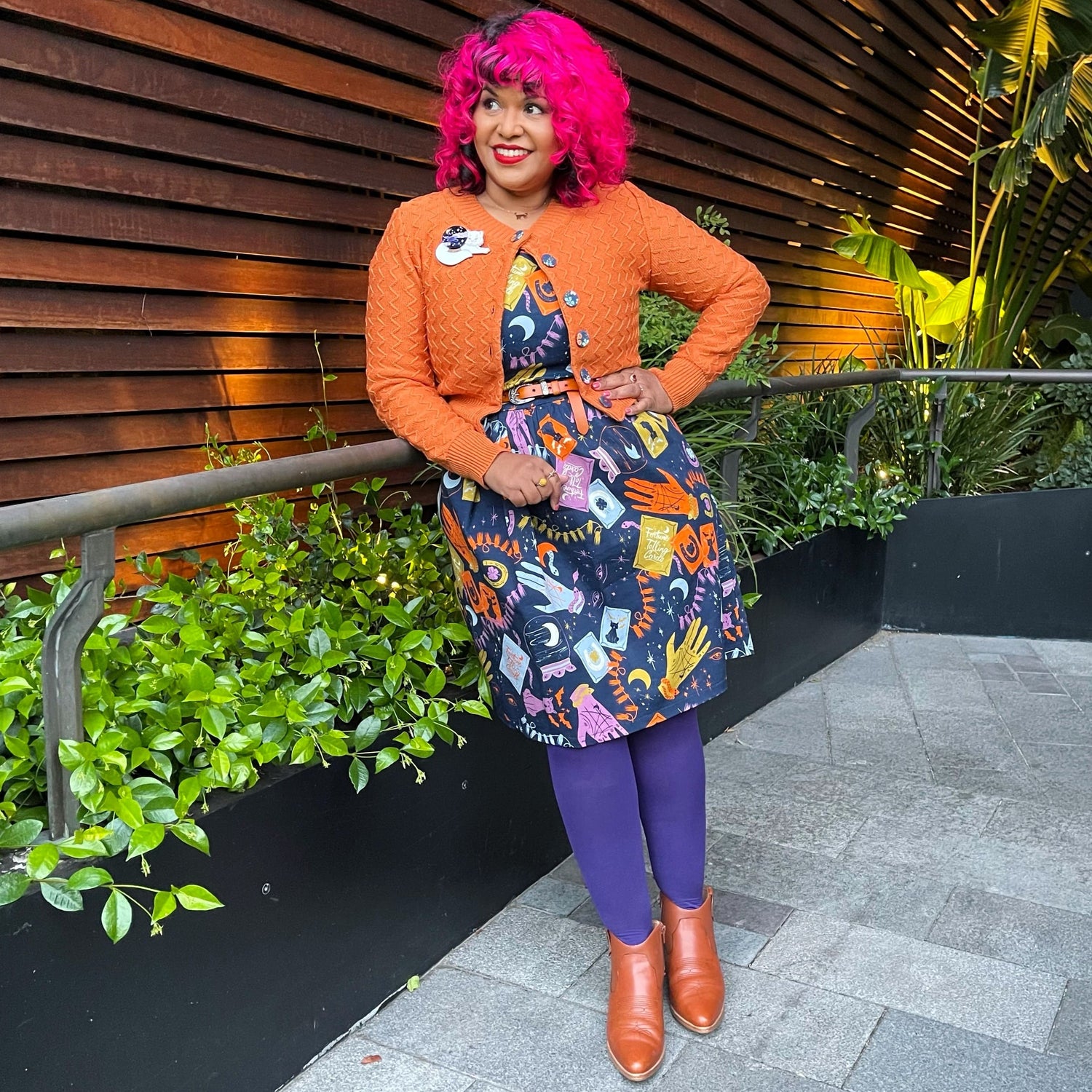 Medias de 80 deniers - Suffragette Purple