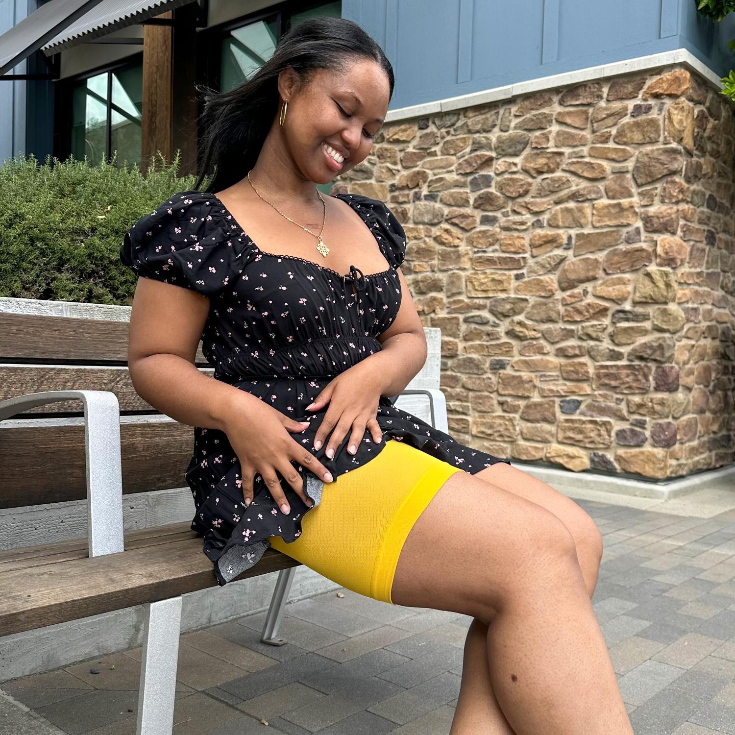 Stay Cool Chub Rub Shorts - Mimosa