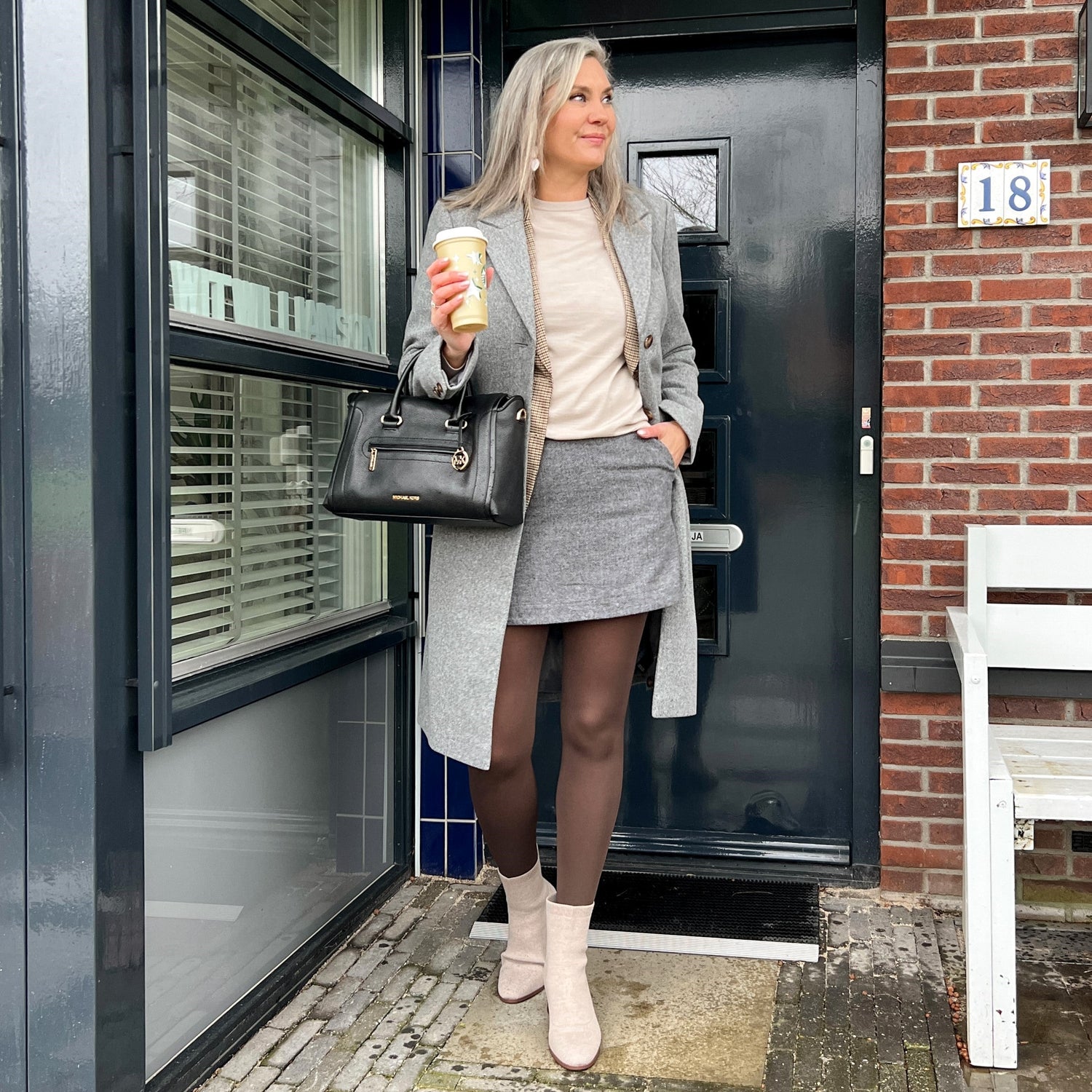 Mallas de compresión ligeras Huggy - Chocolate caliente