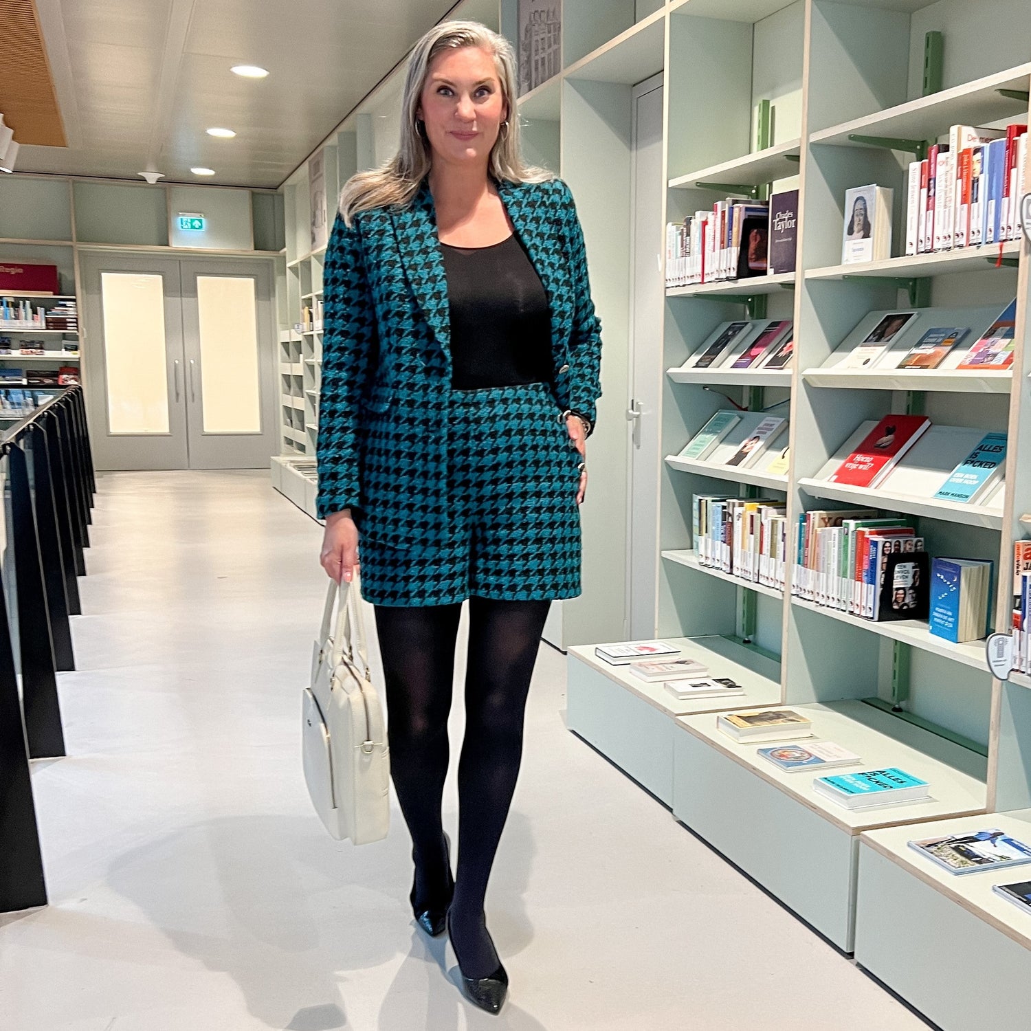 Mallas de compresión ligeras Huggy - Negras