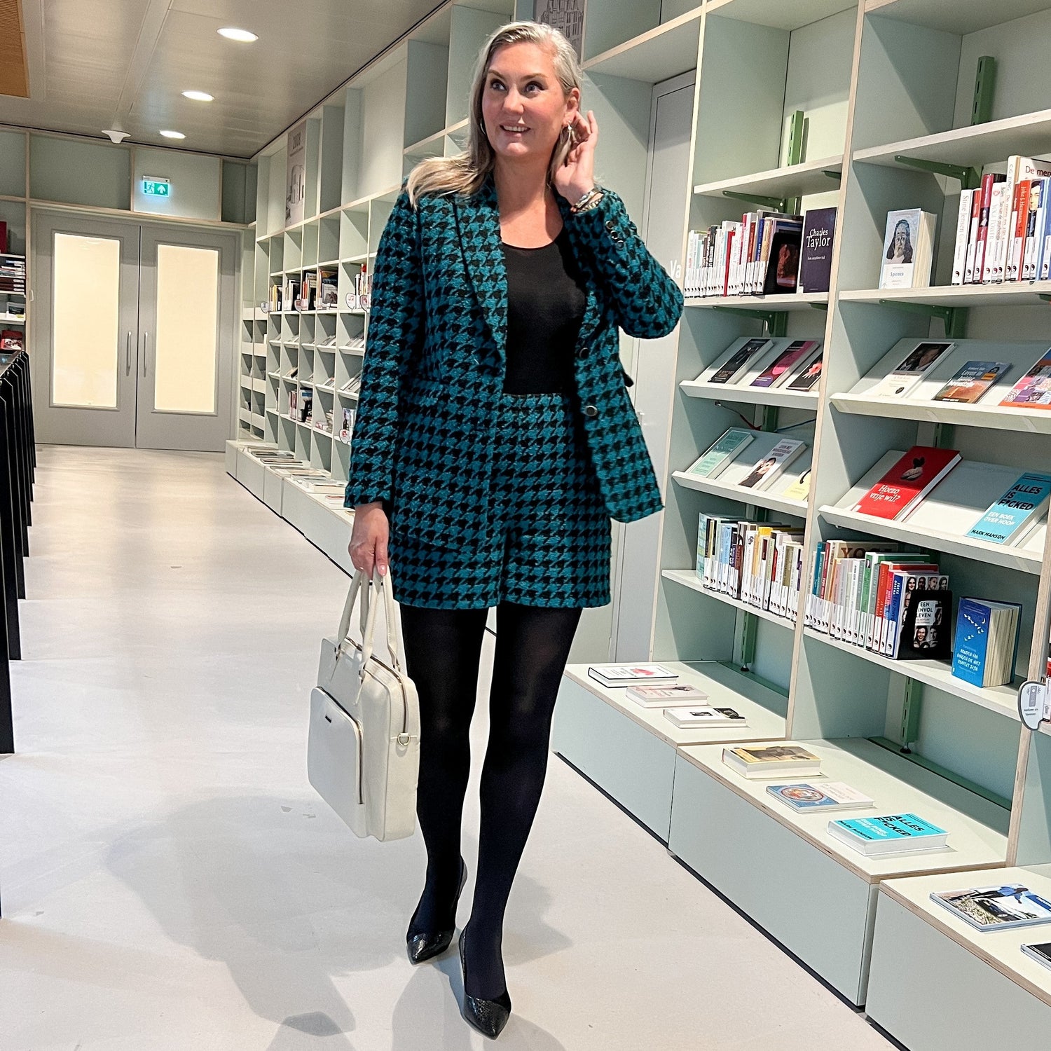 Mallas de compresión ligeras Huggy - Negras