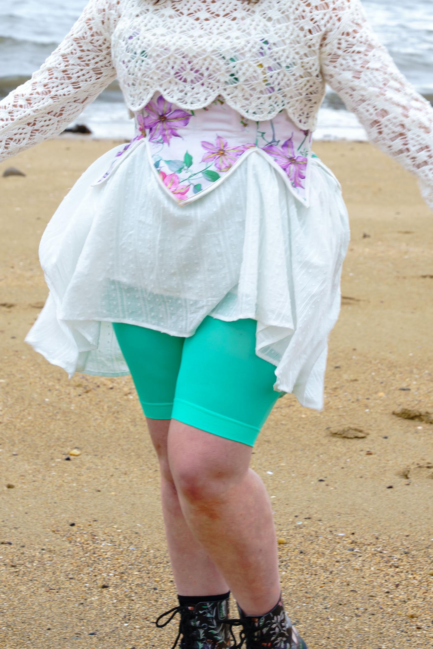 Stay Cool Chub Rub Shorts - Mint Leaf