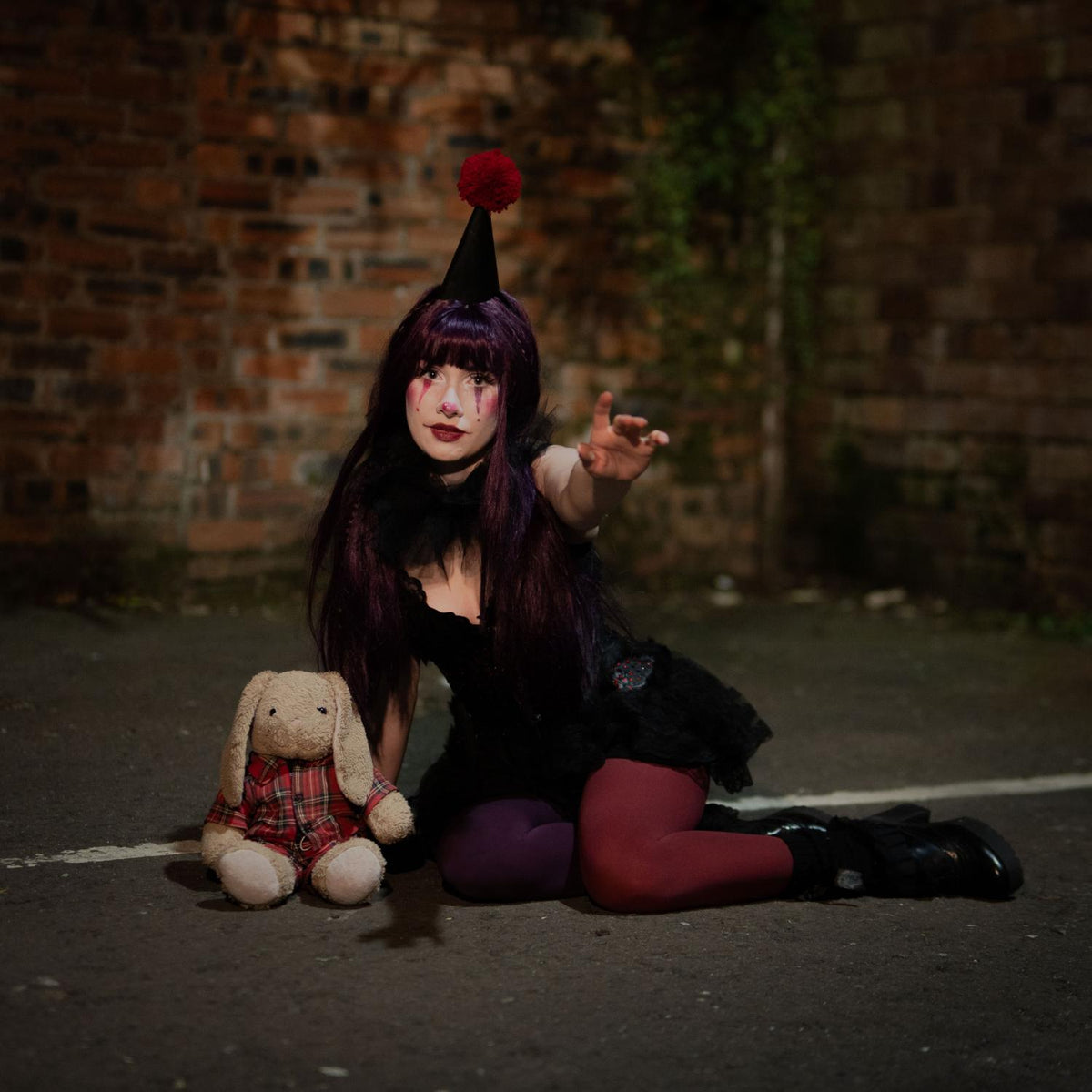 Duo Tights - Plurgundy