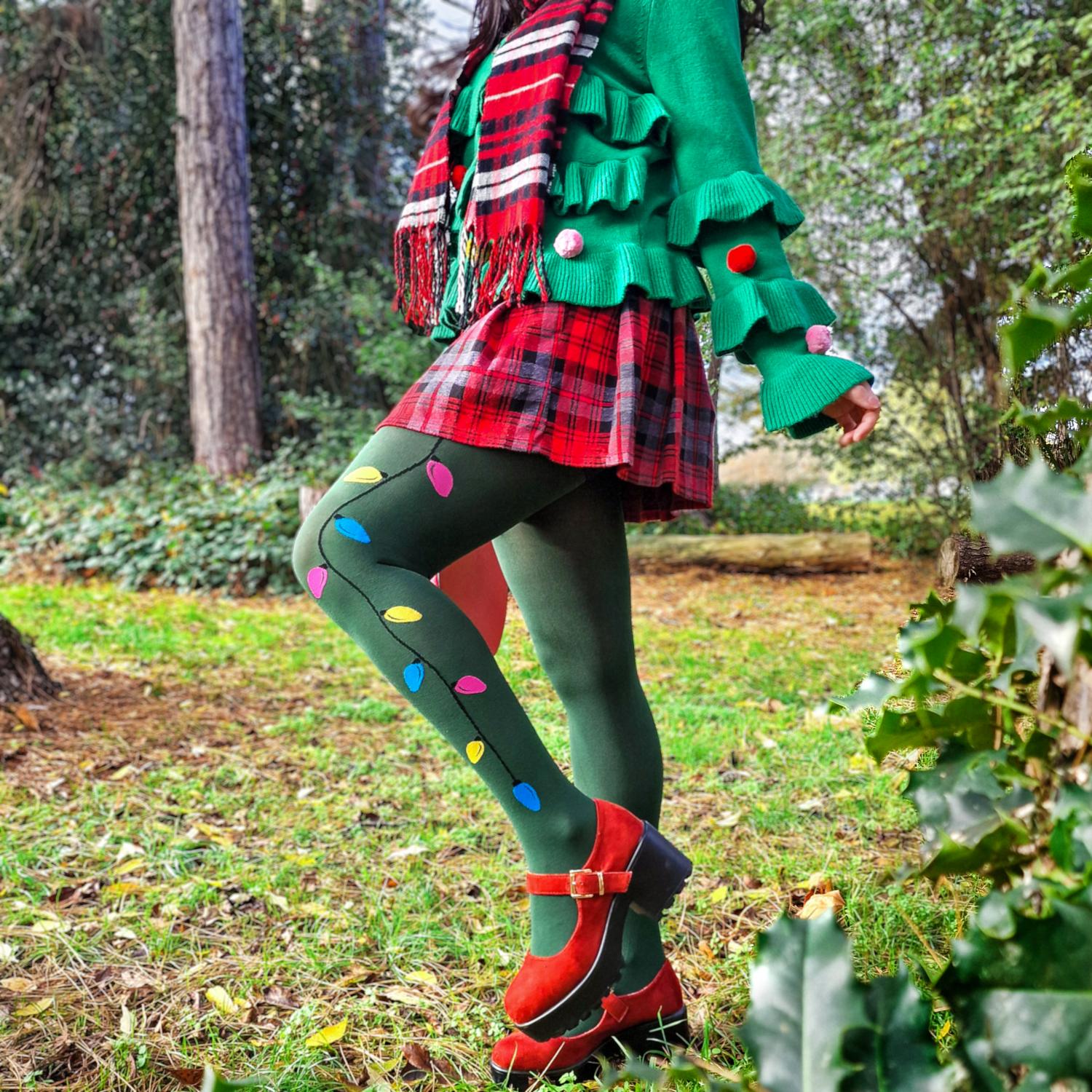 Christmas Tights - Fairy Lights