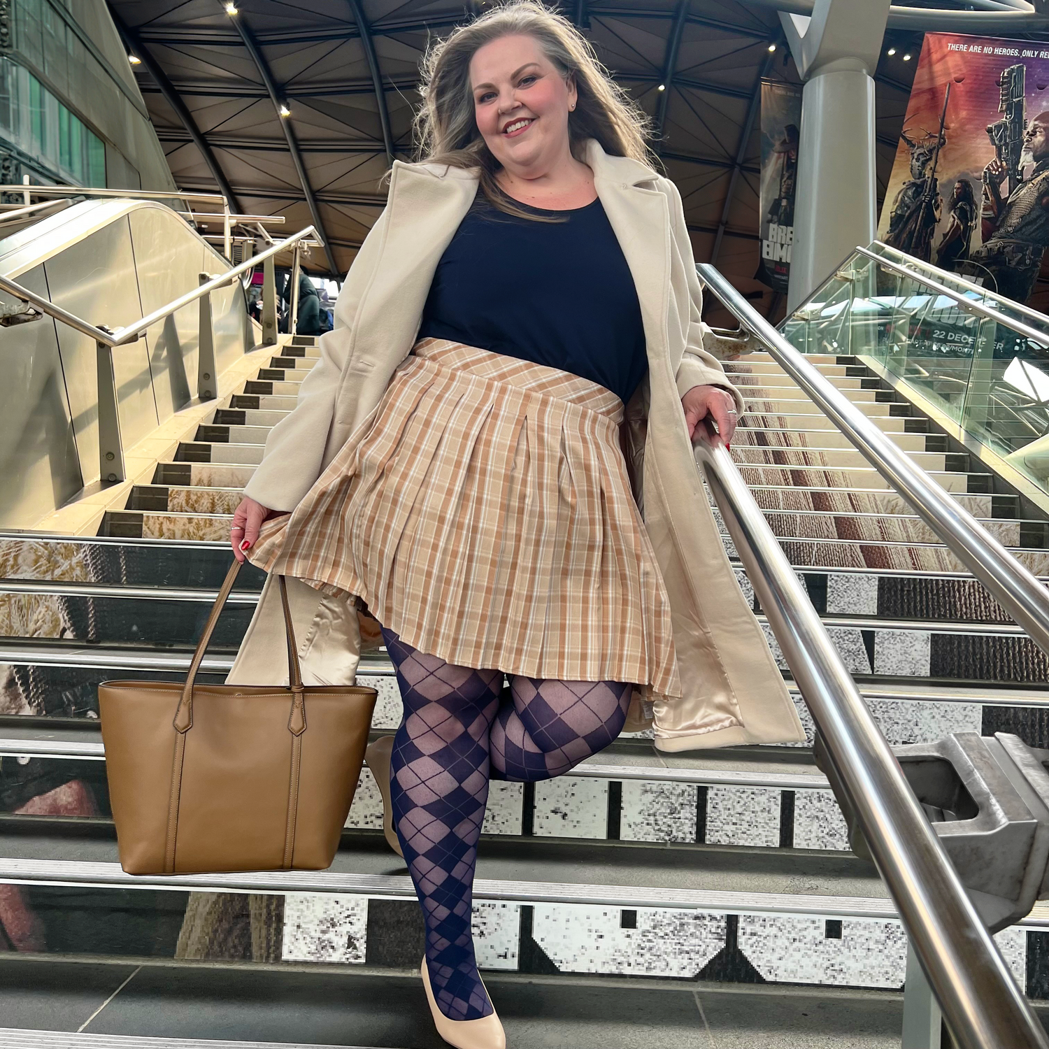 Medias de diamante - Azul marino