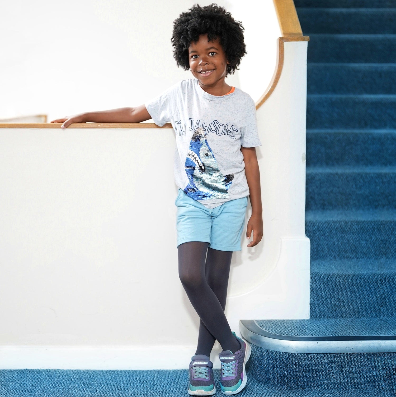 Mallas para niños - Gris pizarra