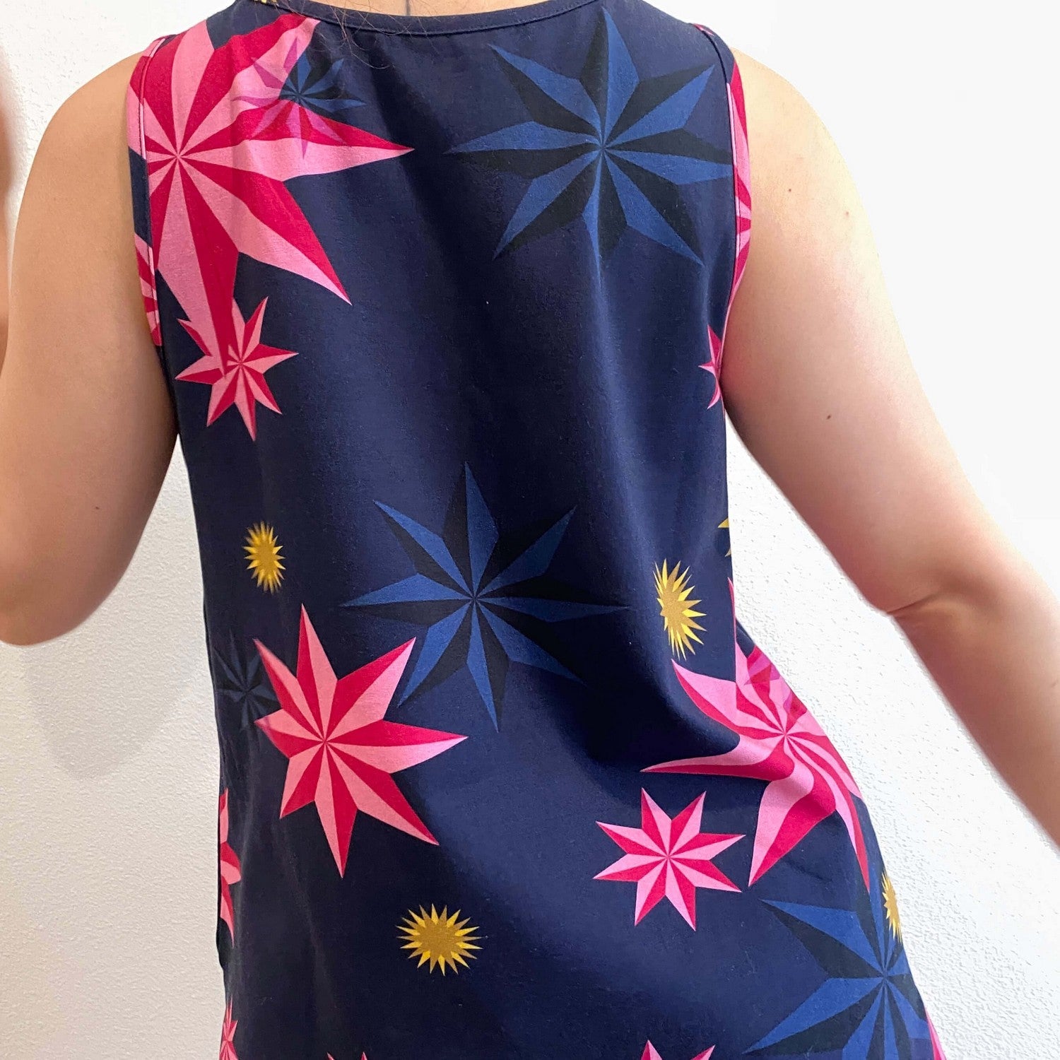 Chaleco de algodón orgánico - estrellas