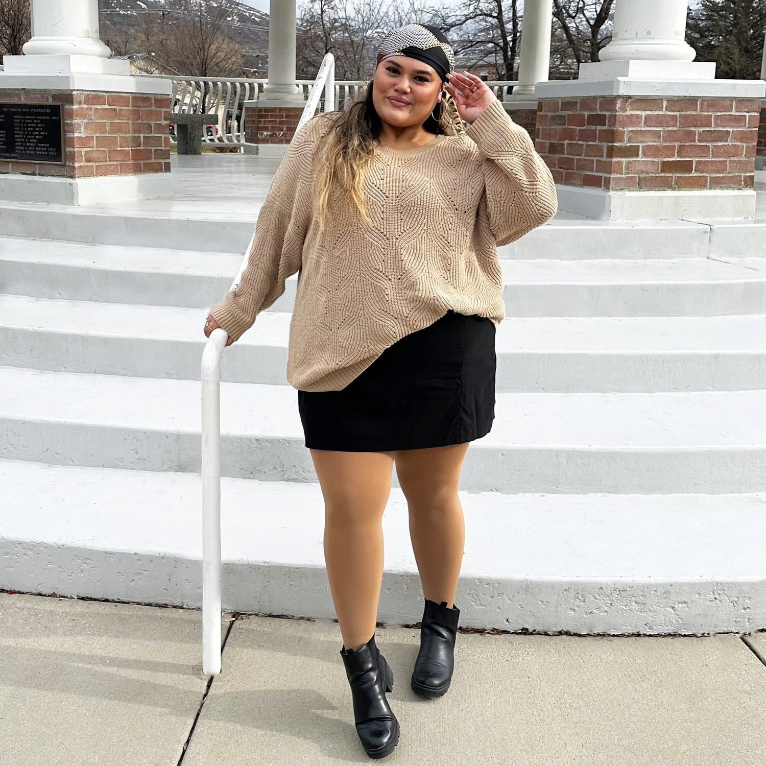 Mallas de compresión ligeras Huggy - Caramel Latte