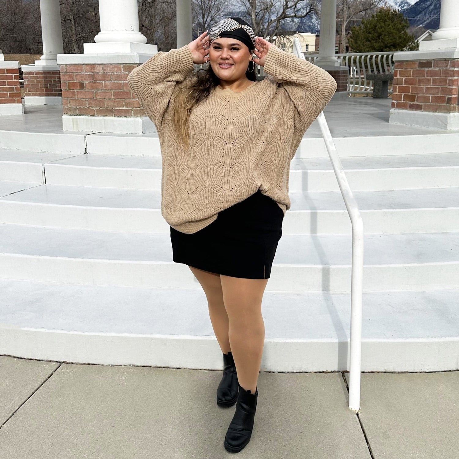 Mallas de compresión ligeras Huggy - Caramel Latte