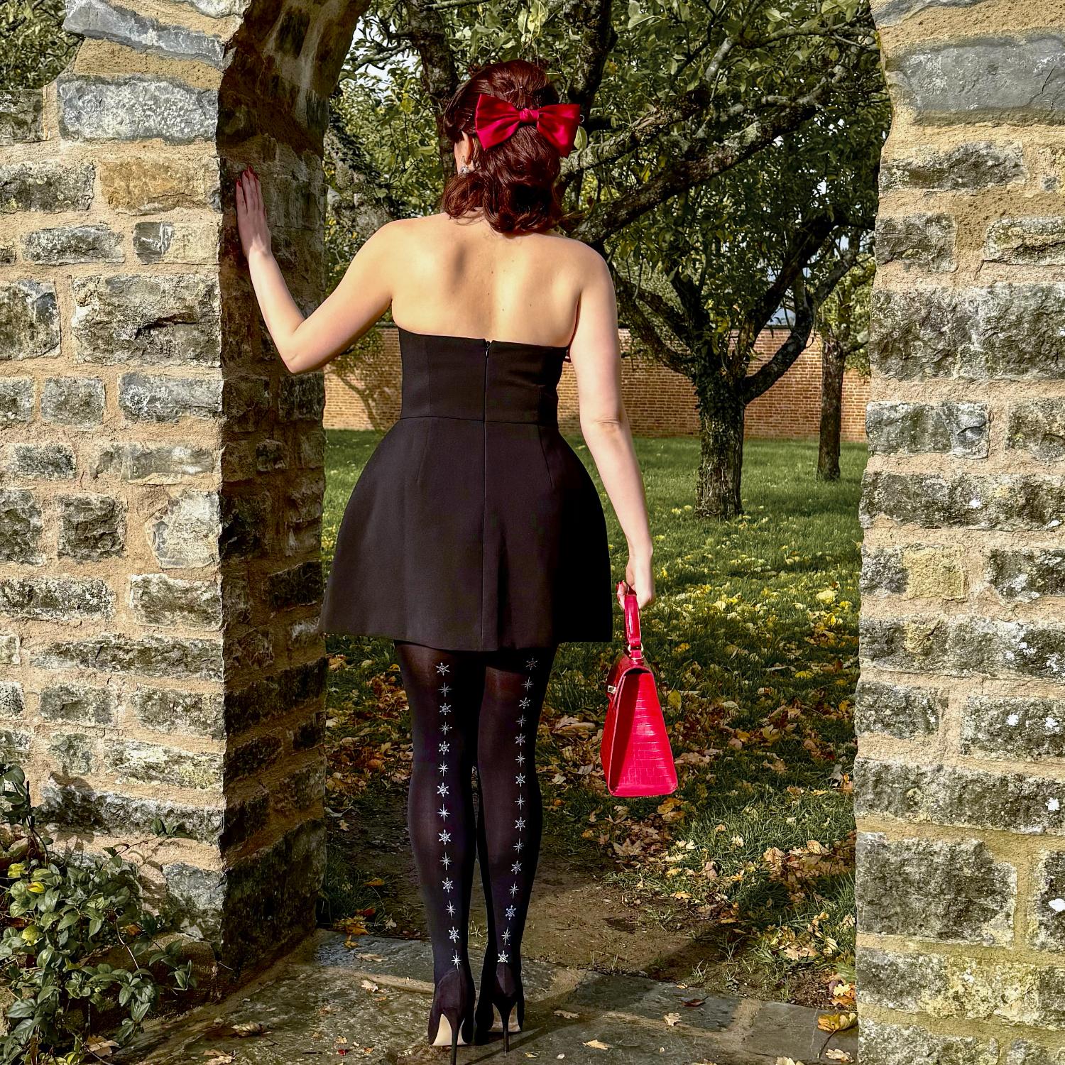 Christmas Tights - Starlight Seam