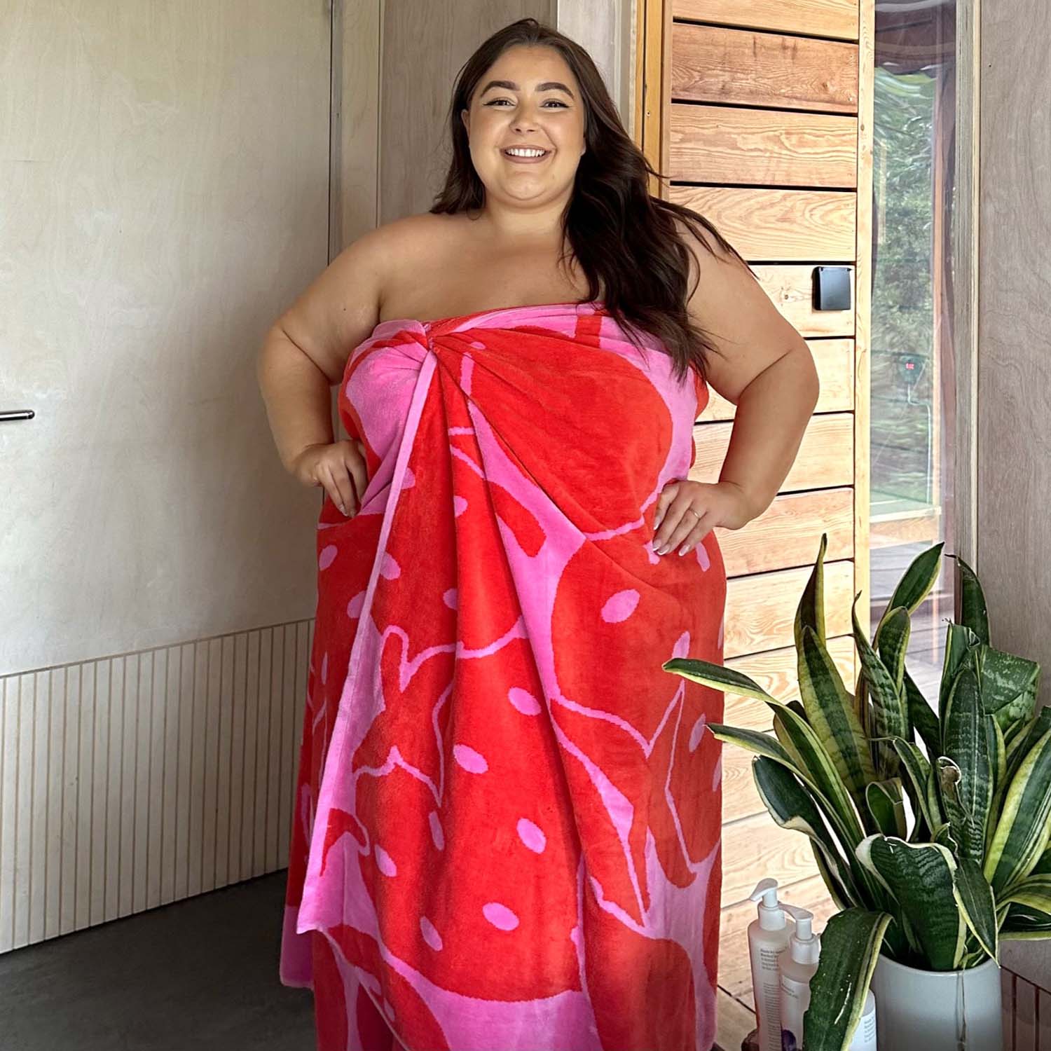 Toalla de peluche - afrutado