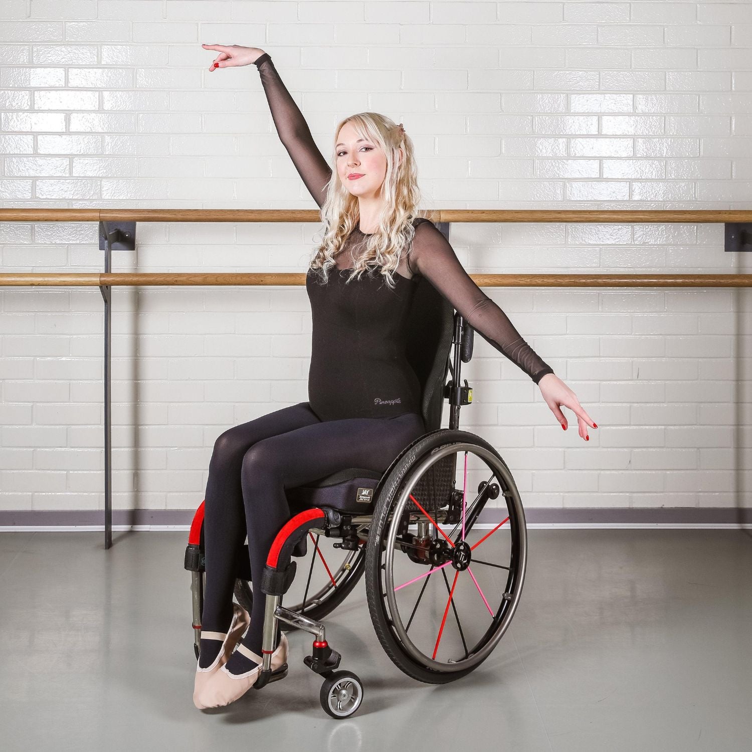 Mallas de baile convertibles - Negras