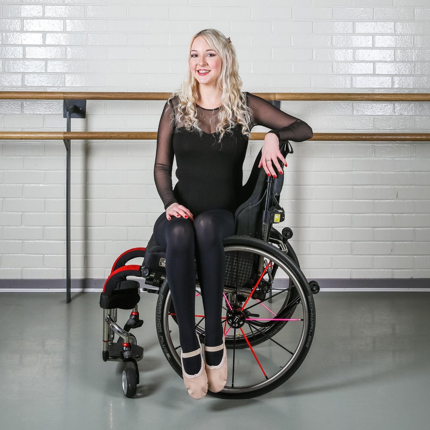 Mallas de baile convertibles - Negras